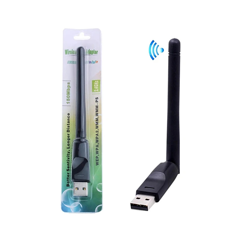 150Mbps Mini USB Wifi Adapter MT7601 RTL8188 Wireless Network Card Wifi Receiver