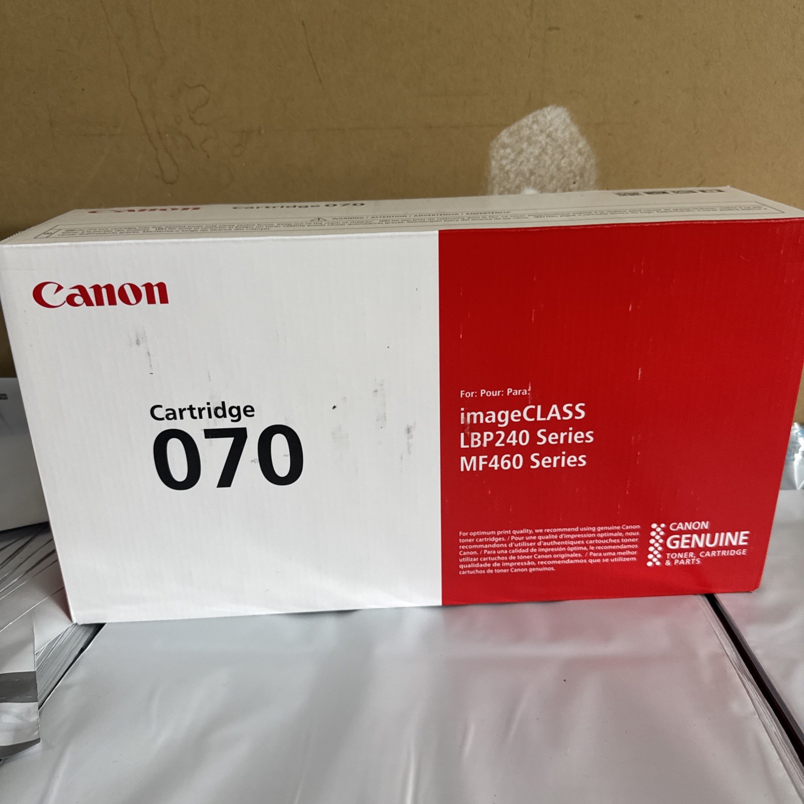 Canon 070 Original Laser Toner Cartridge – Black – 1 Pack (5639c001)