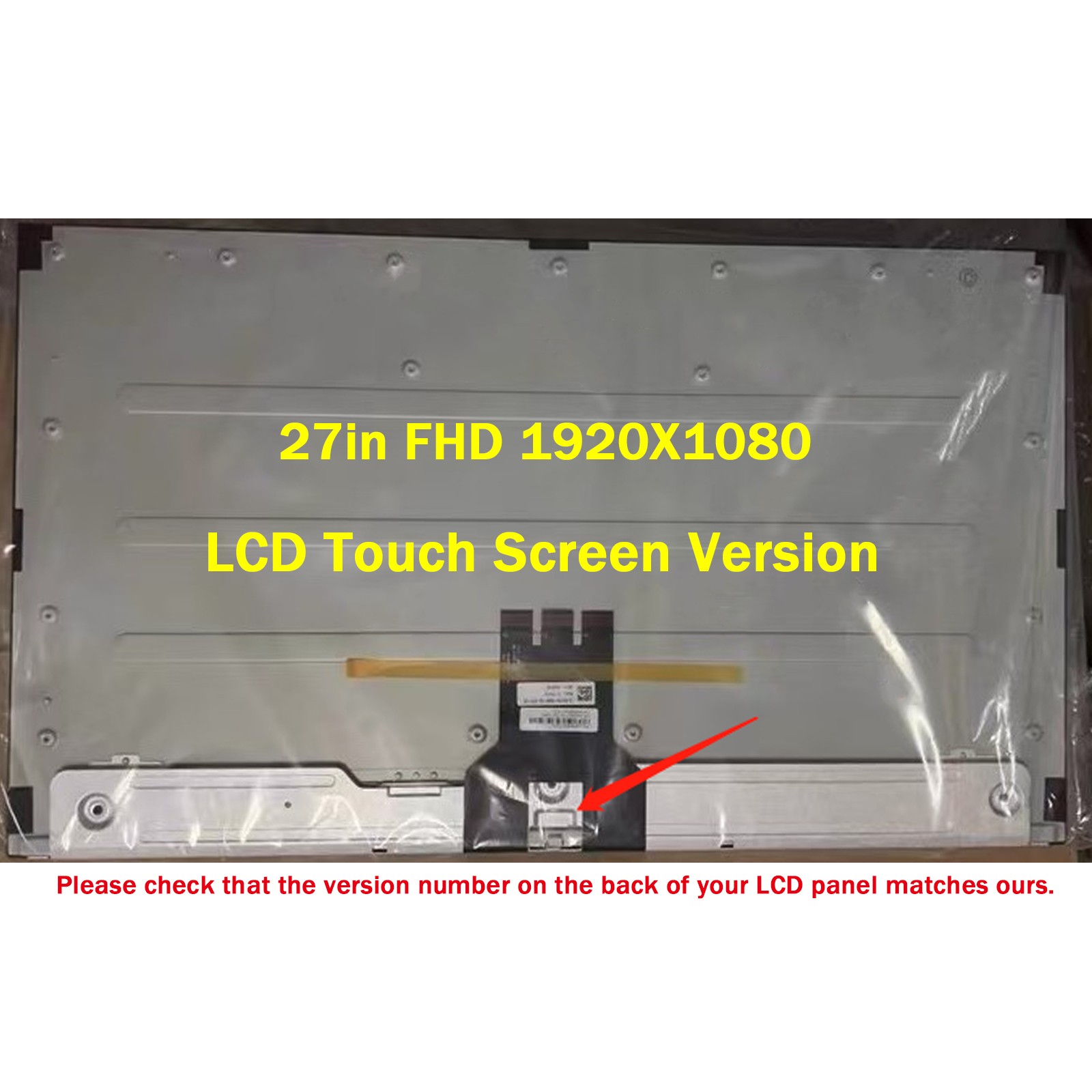 LM270WF7-SSF2 LM270WF7(SS)(F2) LCD Touch Screen Assembly 27.0″ FHD 1920X1080