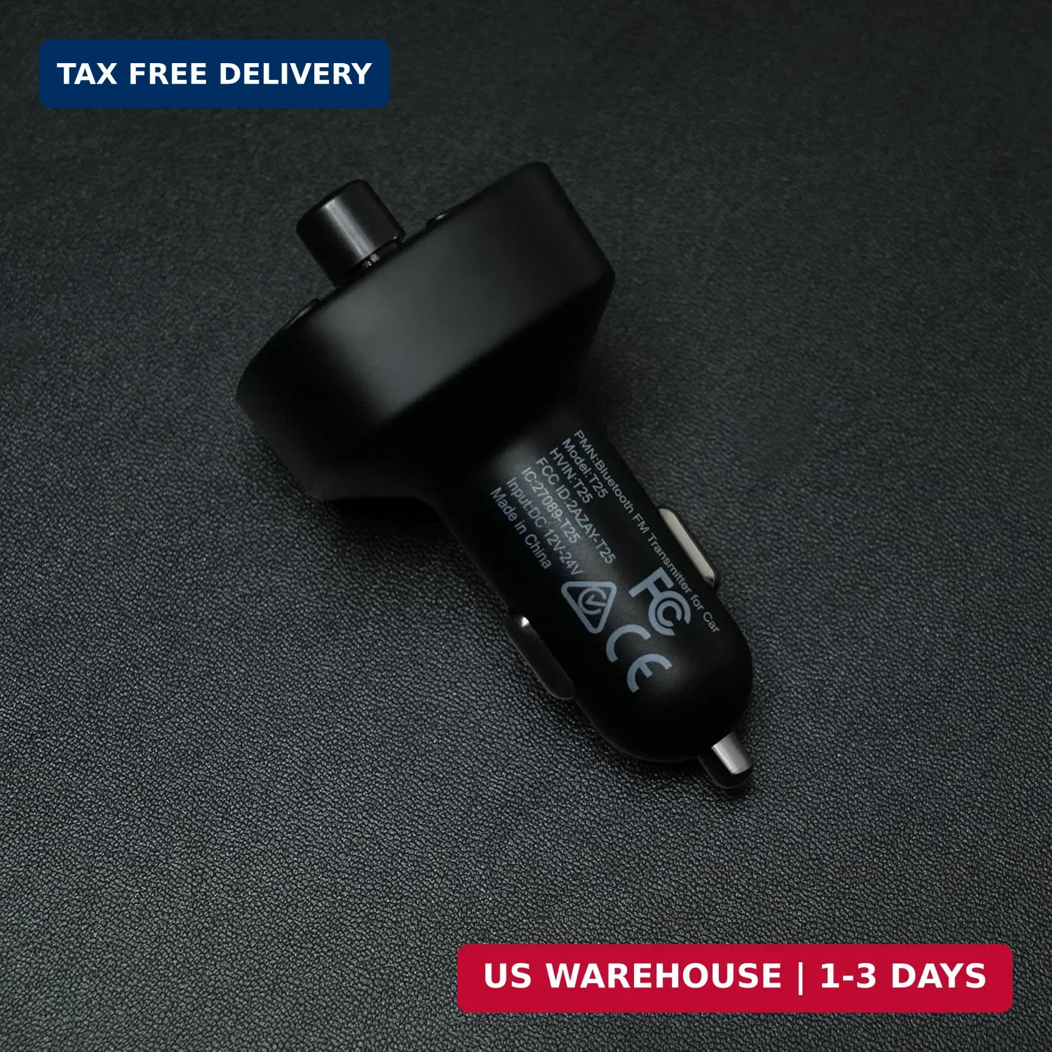 Lencent Fm Transmitter, Bluetooth Fm Transmitter Wireless Radio Adapte