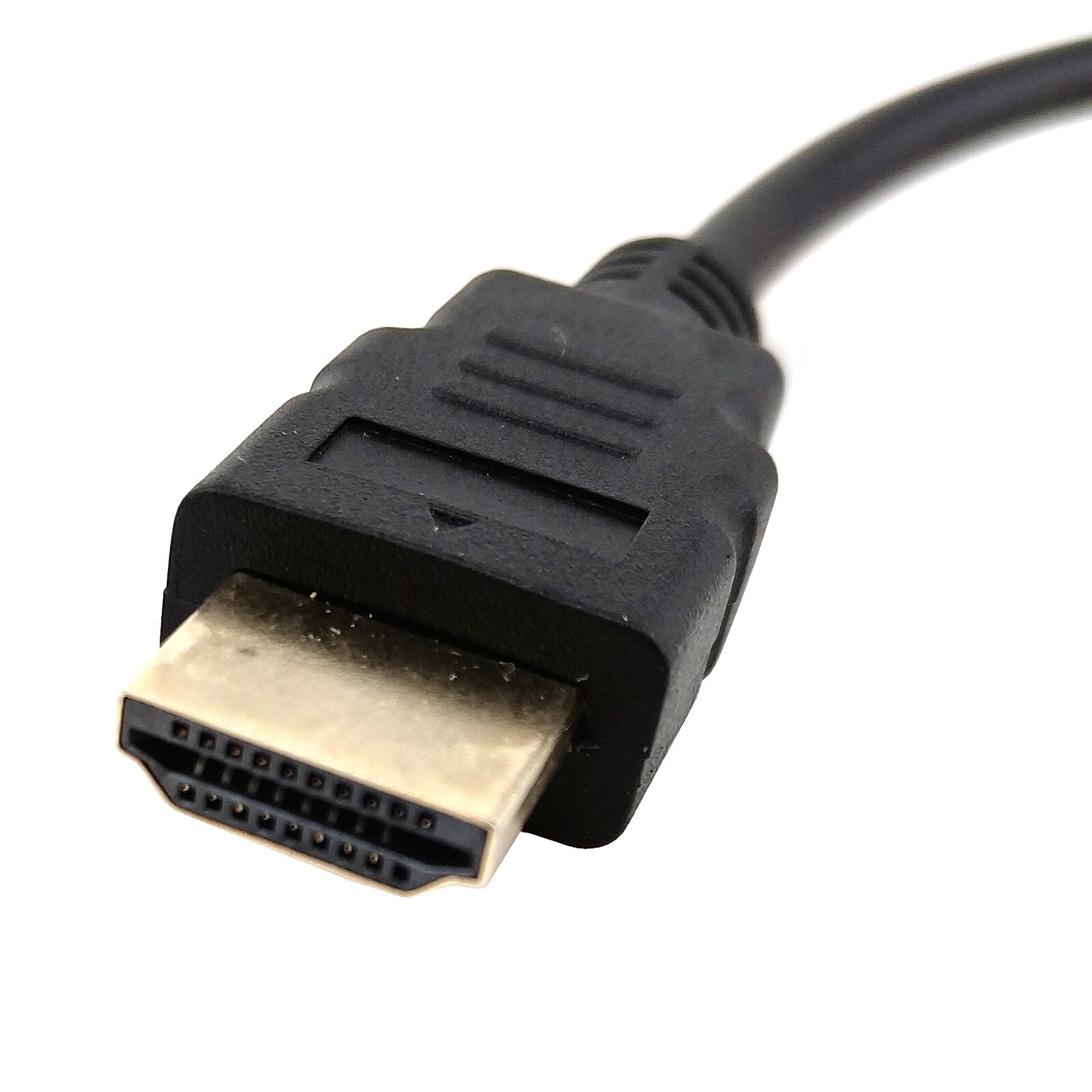 HDMI to VGA Port D-Sub Analog Output Adapter 1080P Video Audio Signal Converter