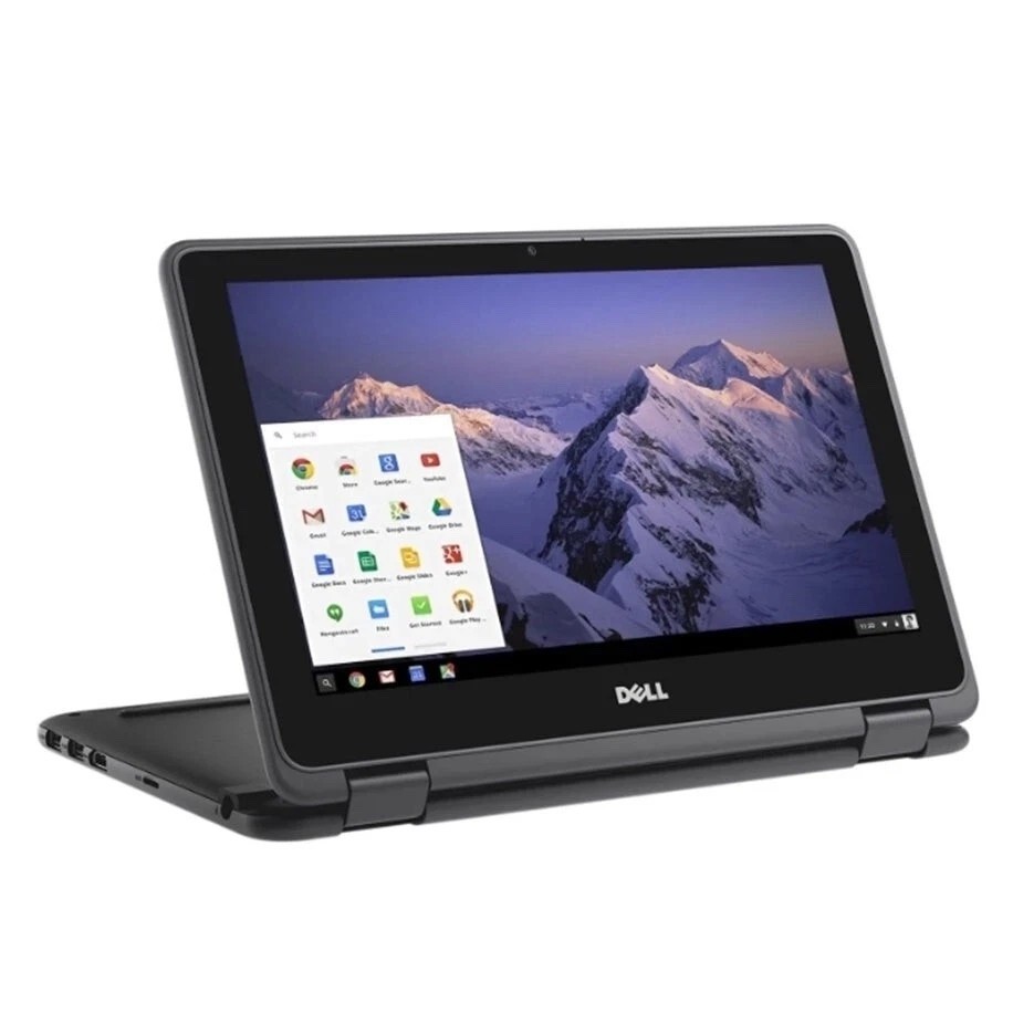 Dell Chromebook 3100 2-in-1 11.6″ Touchscreen Laptop 4GB RAM 32GB SSD WiFi Webca