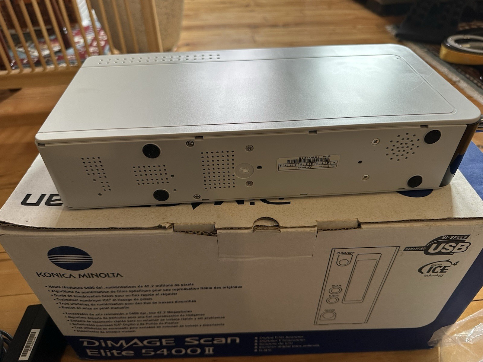 Mint, Box Set Minolta DiMAGE Scan Elite 5400 II (2) Film Scanner AF-5400-Tested
