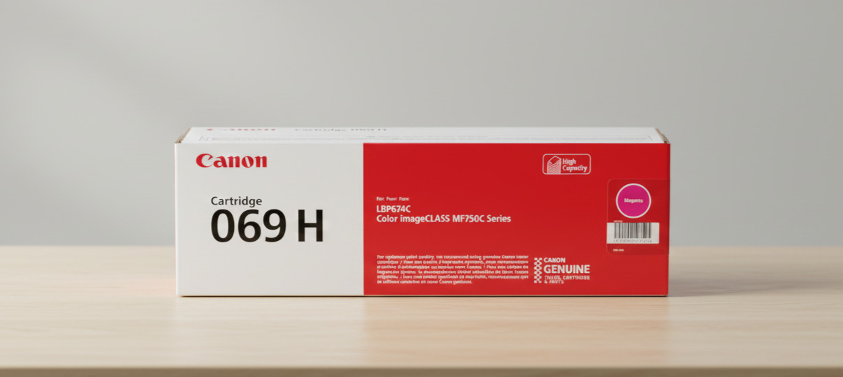 ✅ Genuine Canon 069H CMYK Toner Set – High Yield Original Cartridges
