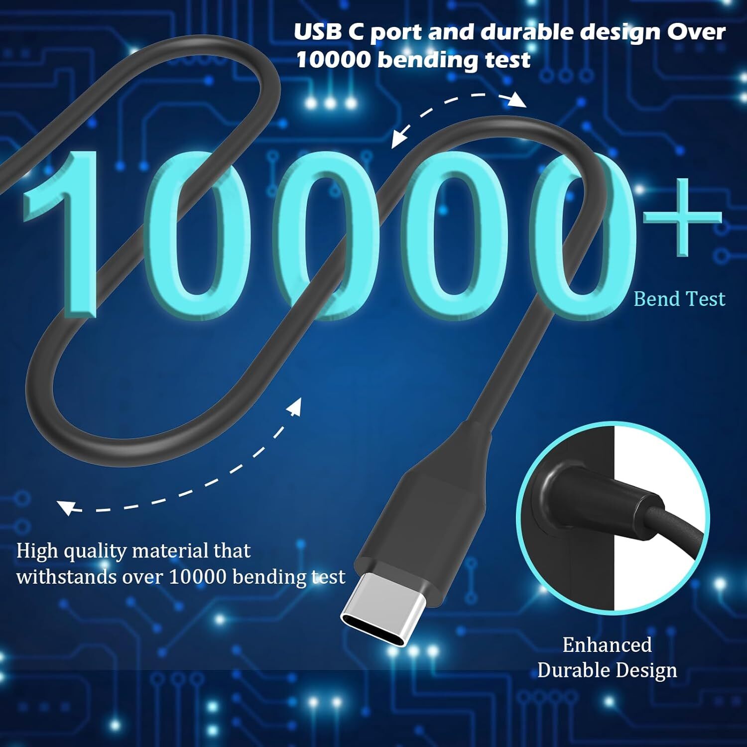 65W 20V 3.25A USB C Power Supply Charger for JBL Xtreme 3 Wireless Speaker New