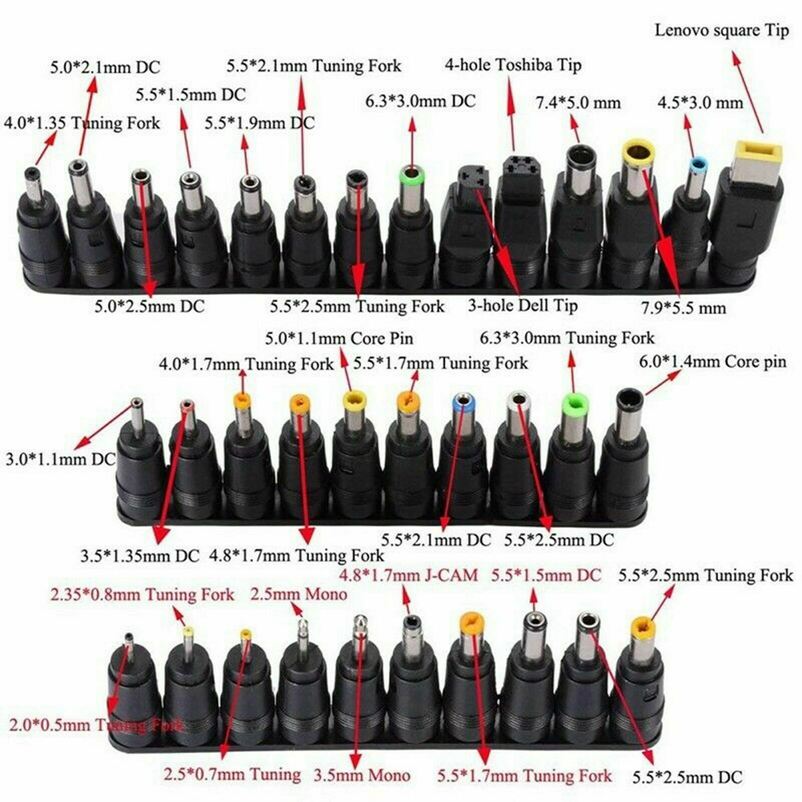 96W Universal Laptop Power Supply Charger Adapter w/ 42 Tips Notebook Charger