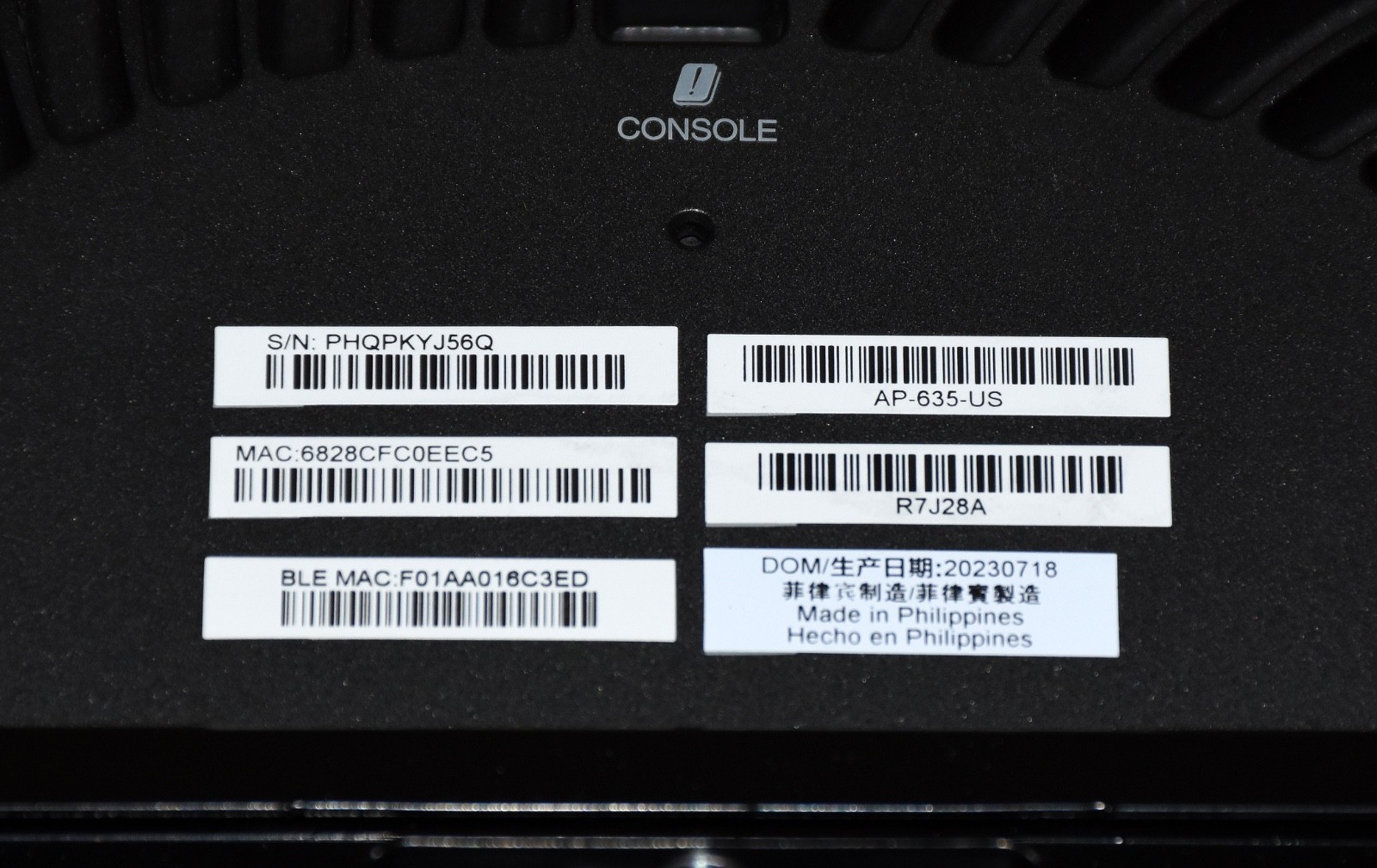 Aruba AP-635-US Campus Wireless Access Point – R7J28A White WiFi 6E / AP 635