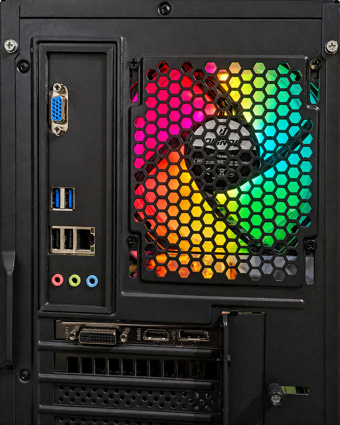 ARGB Gaming Desktop i7 PC Up to 64GB RAM 1TB SSD RTX 4060 Win11 Wifi