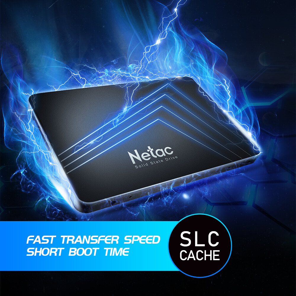 Netac 120GB 240GB 500GB SSD 2.5″ SATA III Internal Solid State Drive 500MB/s lot