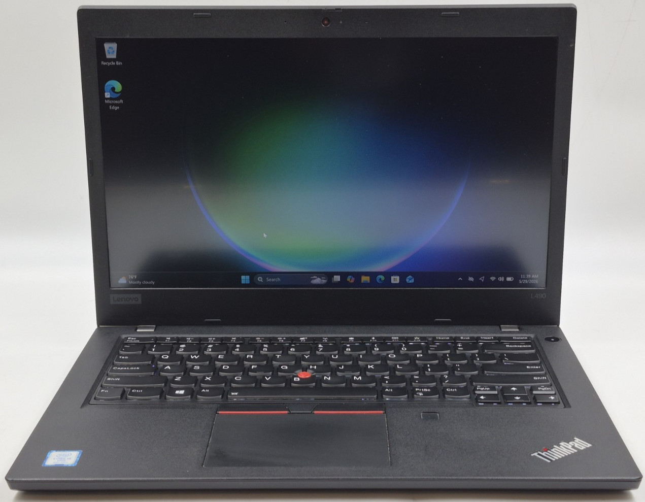 Lenovo ThinkPad L490 Laptop i5-8365U 1.60GHz 8GB RAM 256GB NVMe Win 11 Pro