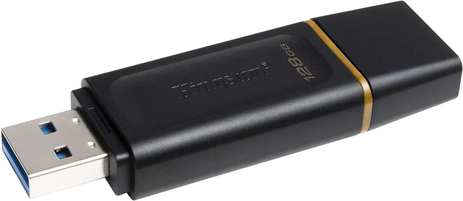 Kingston DTX/128GB DataTraveler Exodia 128GB USB 3.2 Gen 1 Flash Drive Key Ring
