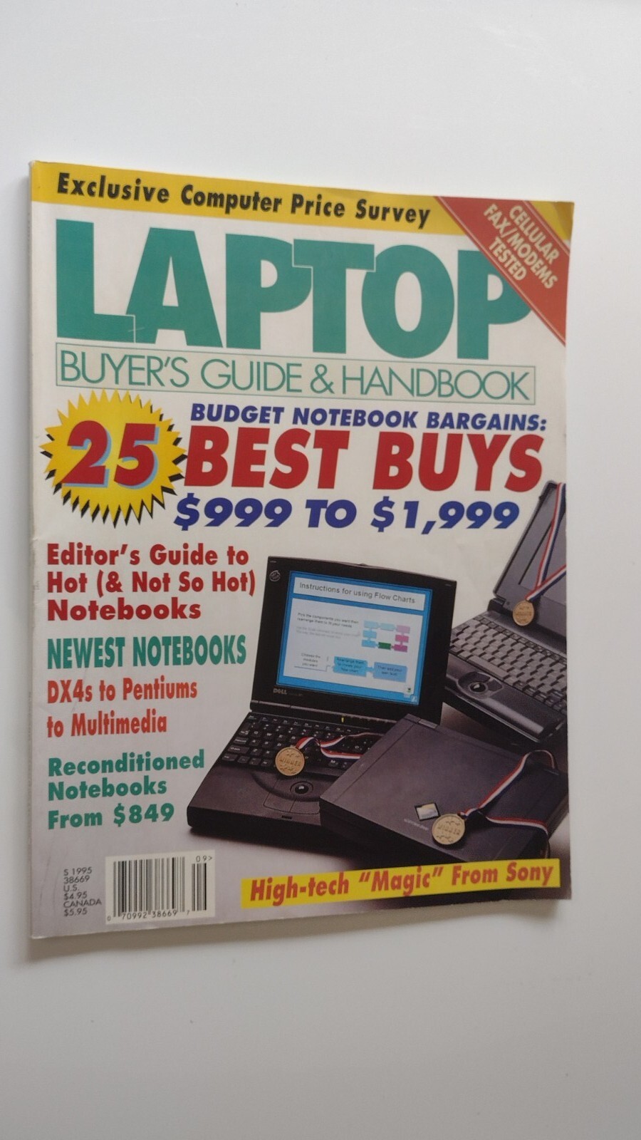 Computer Buyer’s Guide and Handbook Magazine Notebook Edition 1995 September