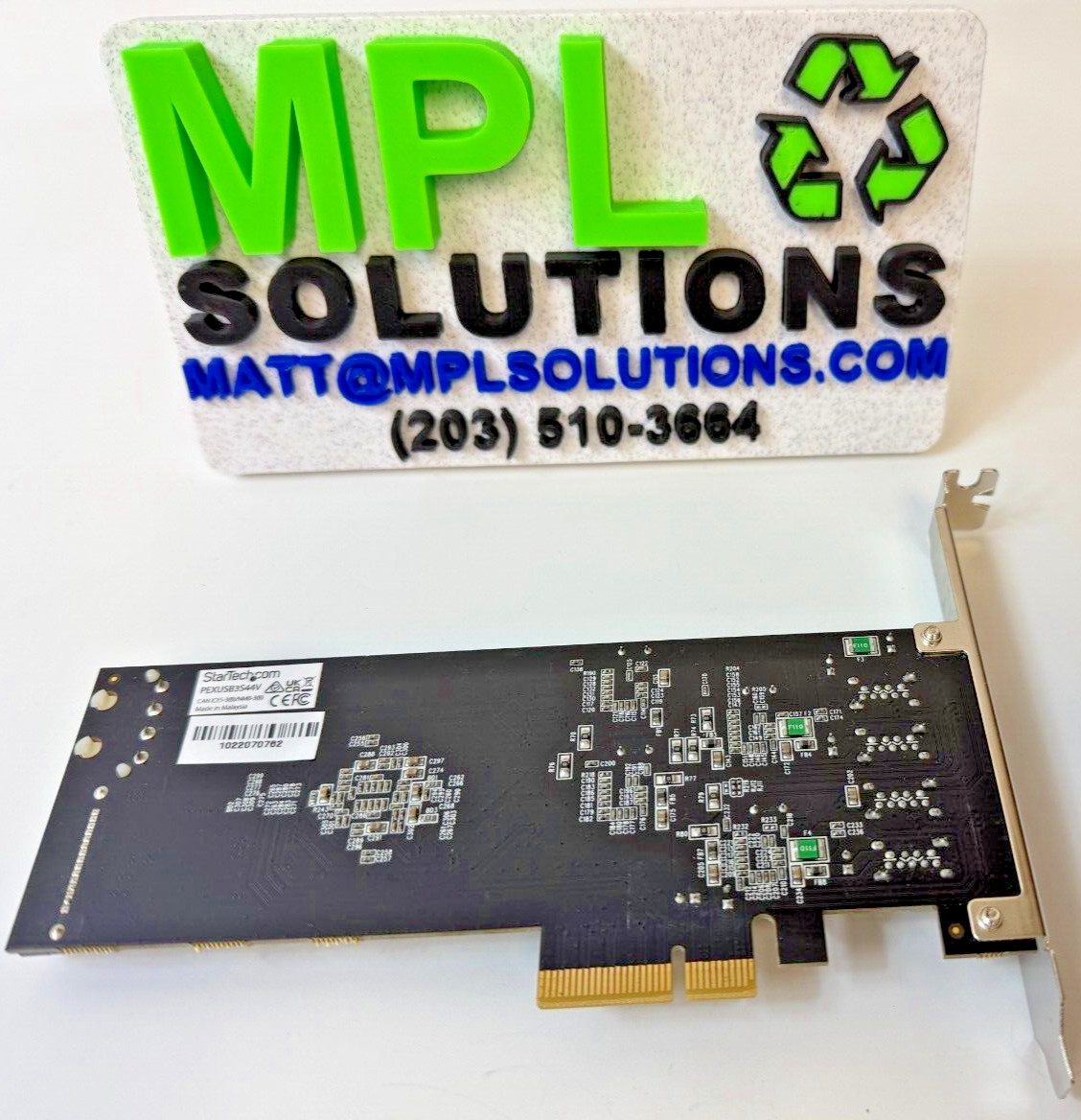 StarTech.com 4 Port USB 3.0 PCIe Card w/ 4 Dedicated 5Gbps Channels PEXUSB3S44V