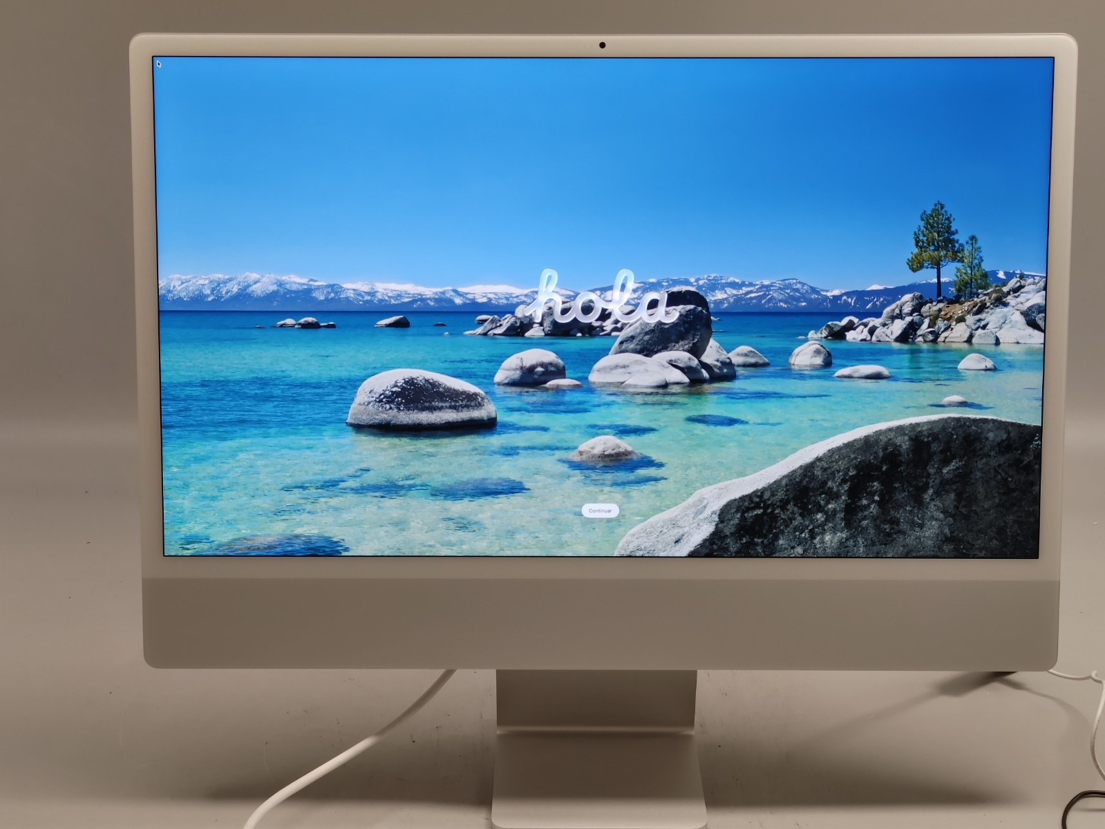 2021 iMac 24″ MJV93LLA A2439 M1 8CPU/7GPU 3.2 Ghz 16GB RAM 256GB SSD