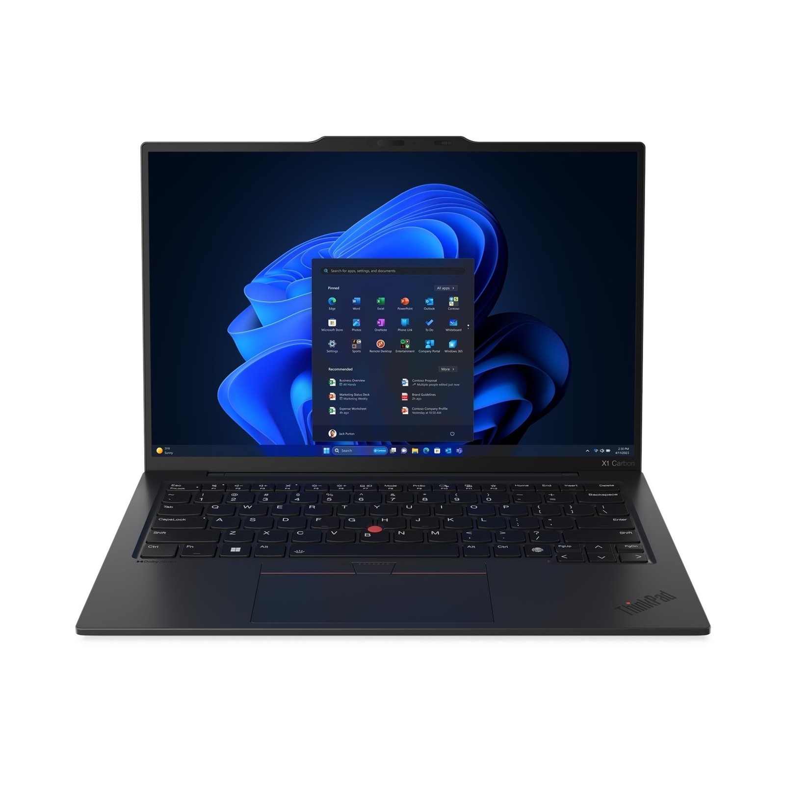 Lenovo ThinkPad X1 Carbon Gen 12 14″ 32GB 2TB, Black