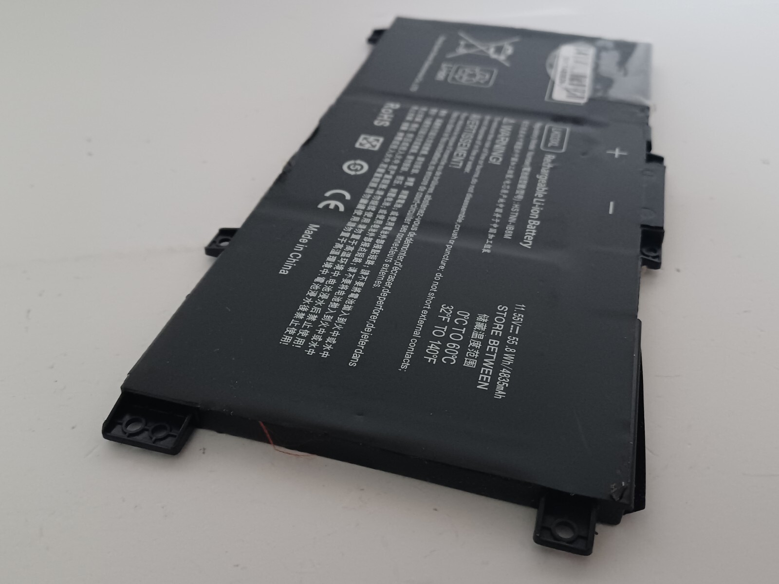 Laptop Rechargeable Li-ion Battery 11.55V LK03XL 52.5Wh HSTNN-IB8M