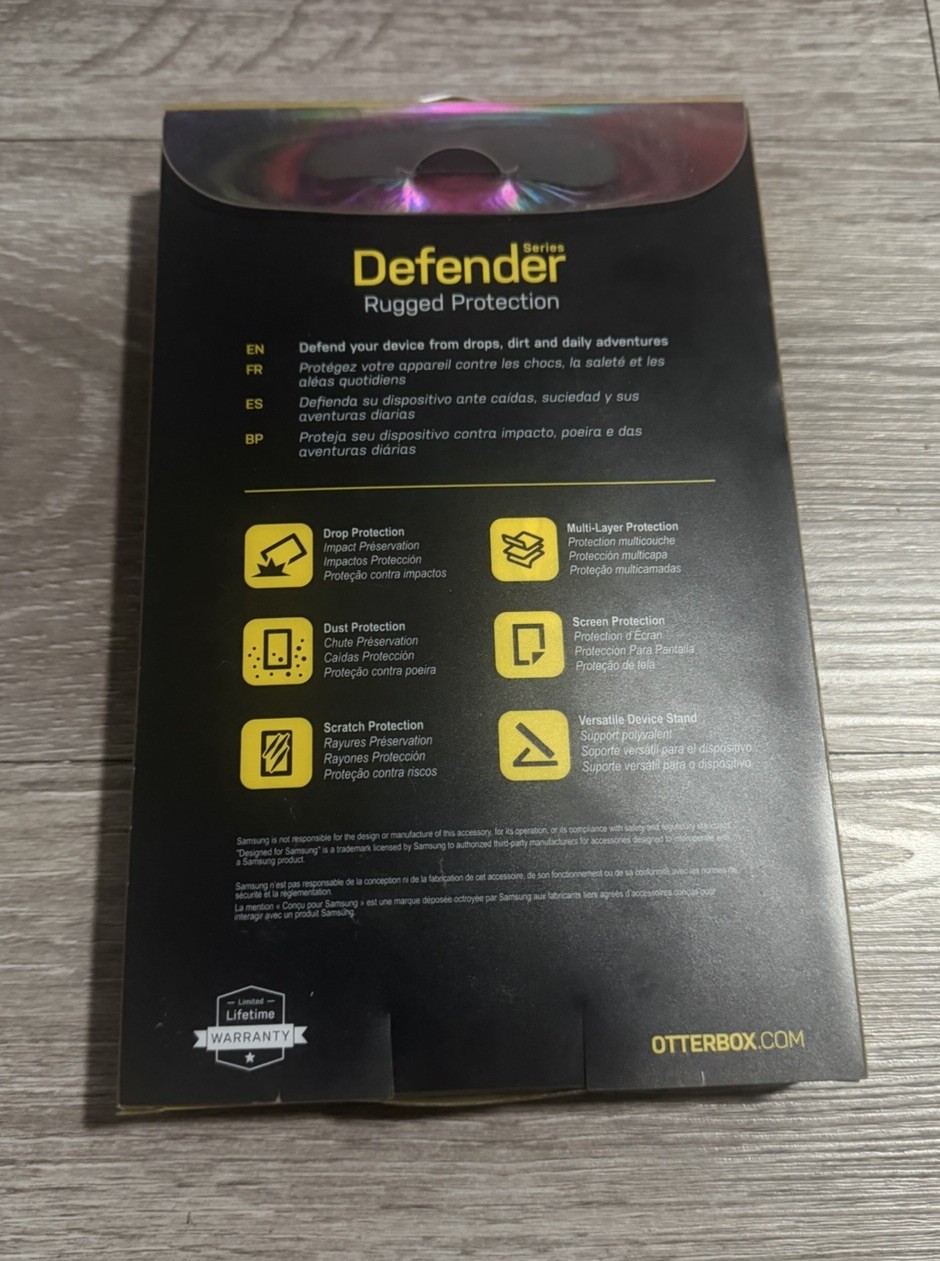 Otterbox Defender Series Protective Case Samsung Galaxy 2018 Tab A 8″ Black