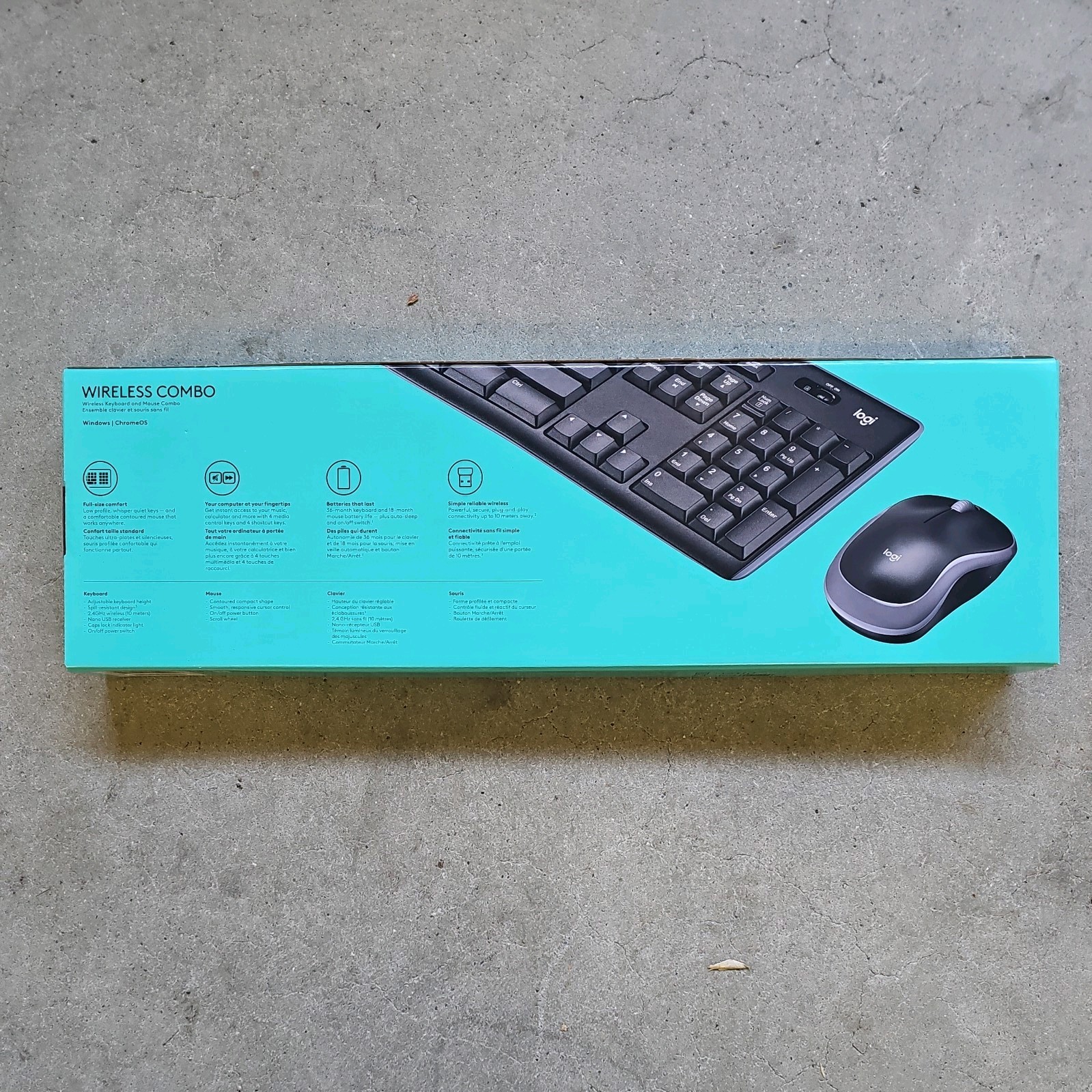 Logitech Wireless Keyboard and Mouse Combo (920-008971)