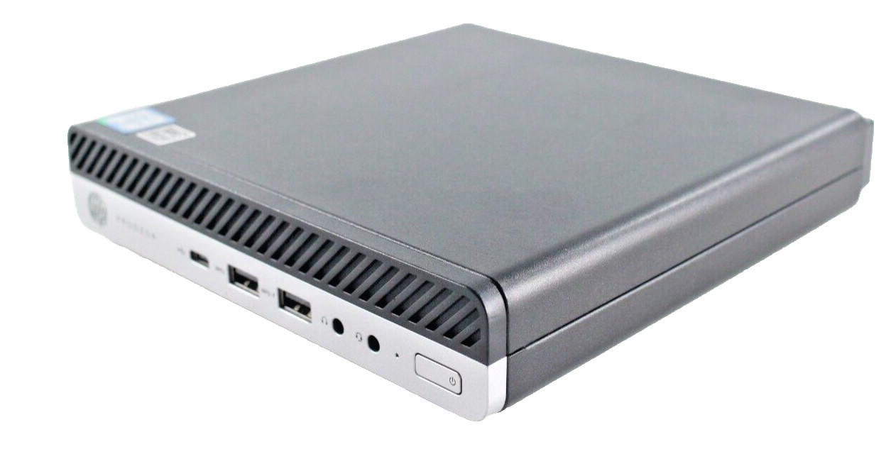 HP ProDesk 600 G4 DM Mini Desktop i5 8th Gen 500GB HDD 8GB RAM Win 11 (BH)