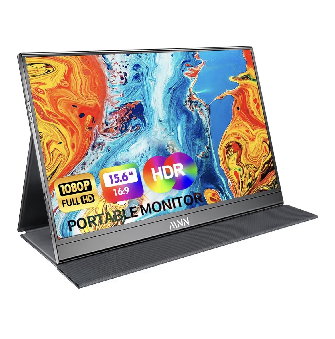 15.6″ FHD Portable Monitor USB-C HDMI Gaming Display with Smart Cover NEW