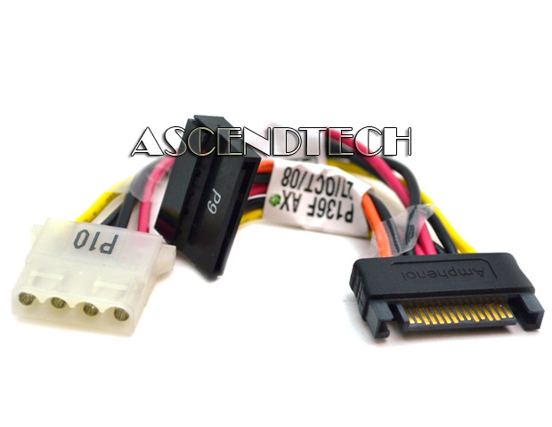 SATA MALE TO SATA FEMALE TO MOLEX IDE 4-PIN POWER SUPPLY ADAPTER CABLE ASSEMBLY