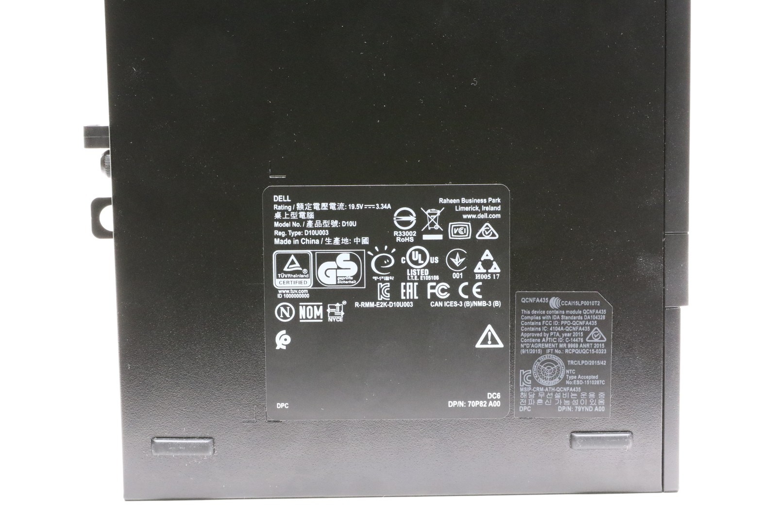 Dell Optiplex 3060 Micro Desktop, i5-8500T, 16GB, 256GB SSD