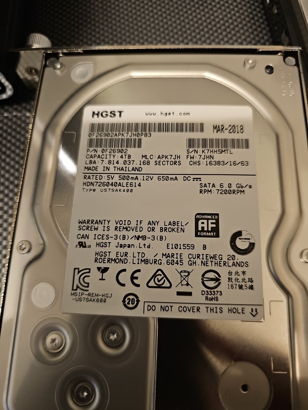 AKiTiO Thunder2 QUAD 16TB 3.5″ HD