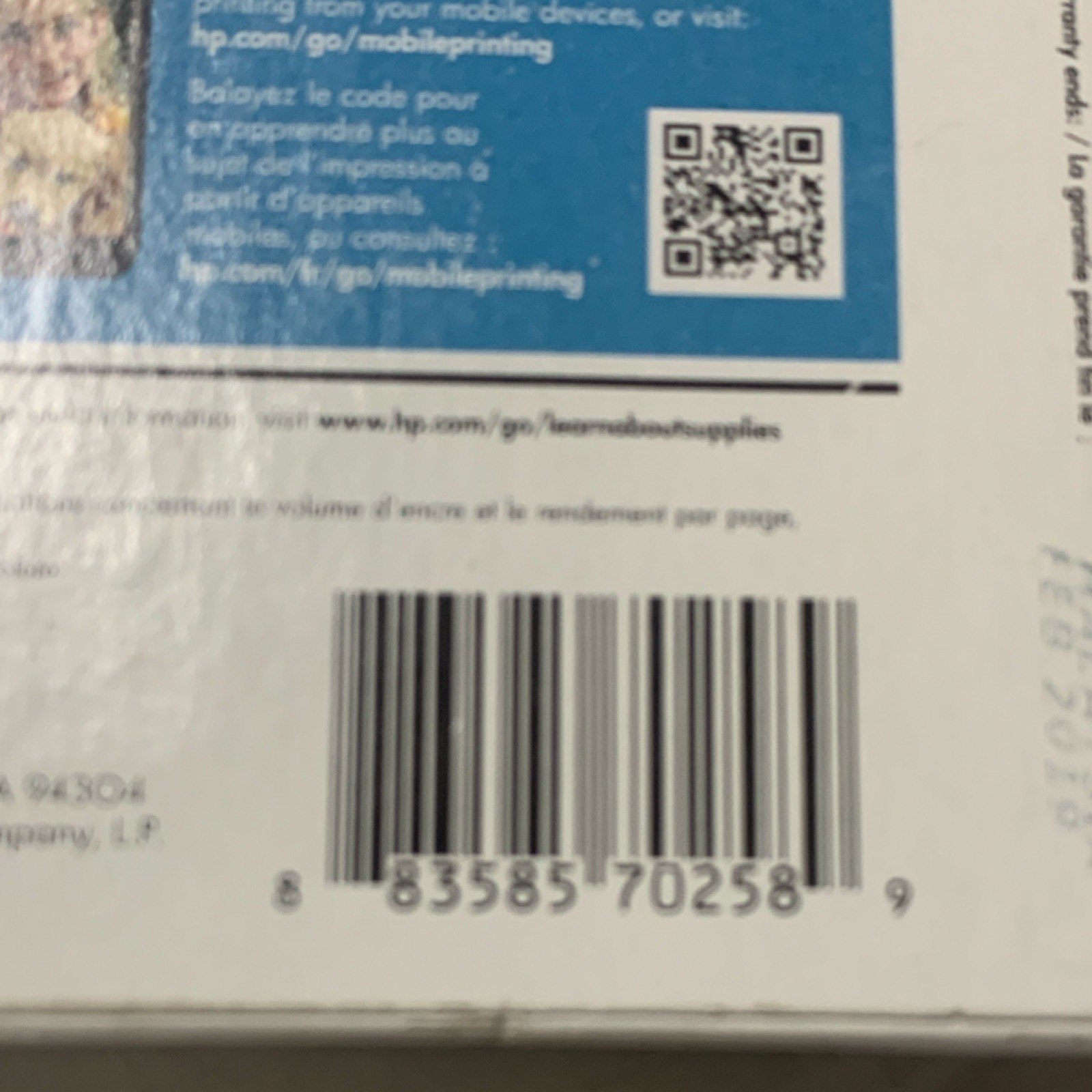 Genuine HP 60XL Tri-Color Inkjet Cartridge Original 883585702589 Malaysia 2019