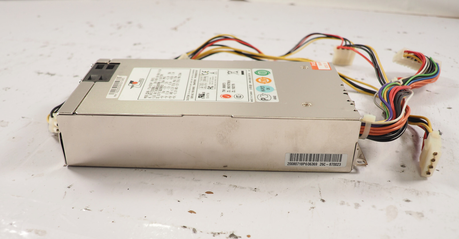 EMACS / ZIPPY P1A-6250P B000210107 250W Firewall Power Supply