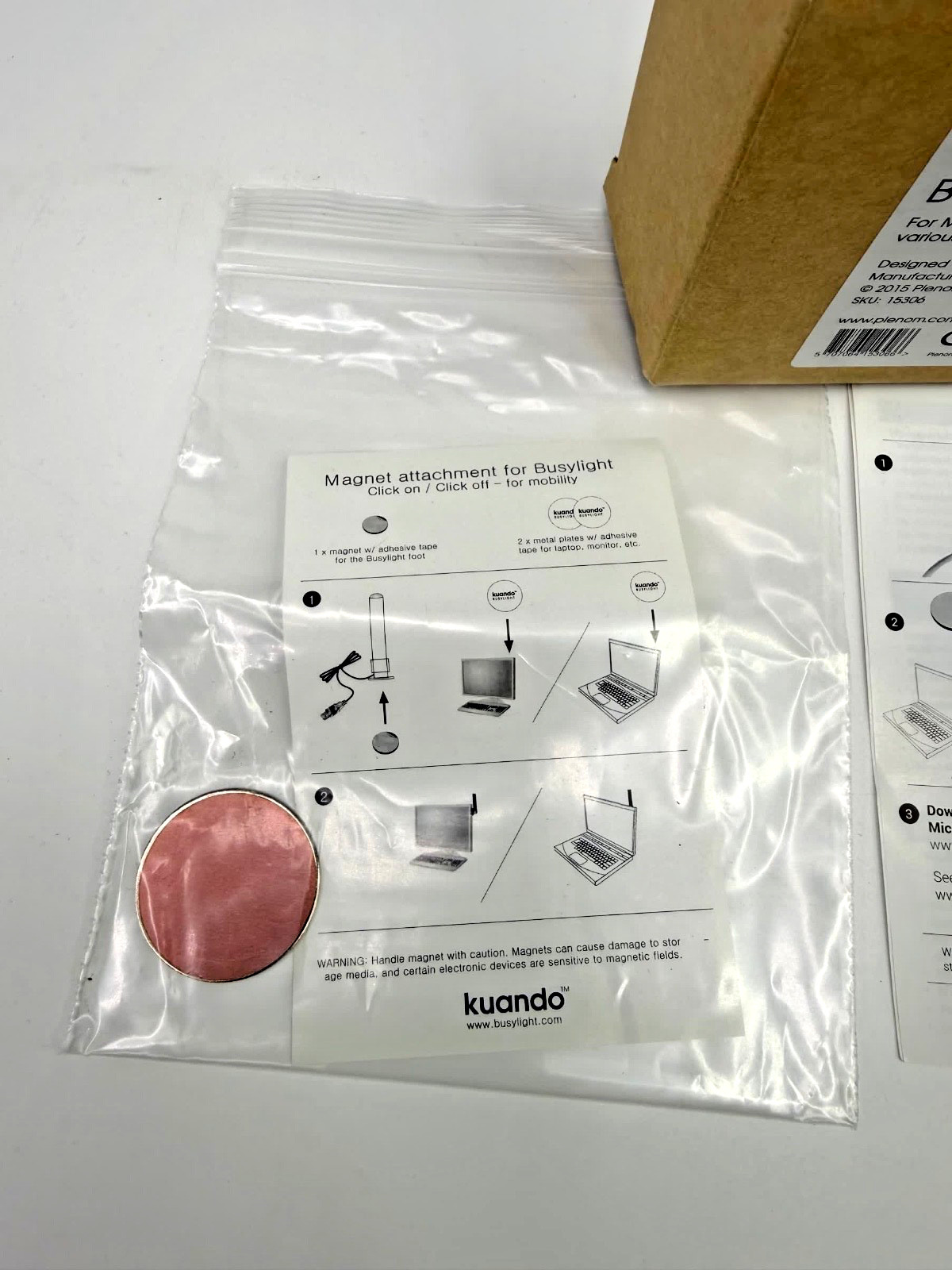 Kuando Busylight UC Alpha LED Presence Indicator for Microsoft Teams Zoom NEW!