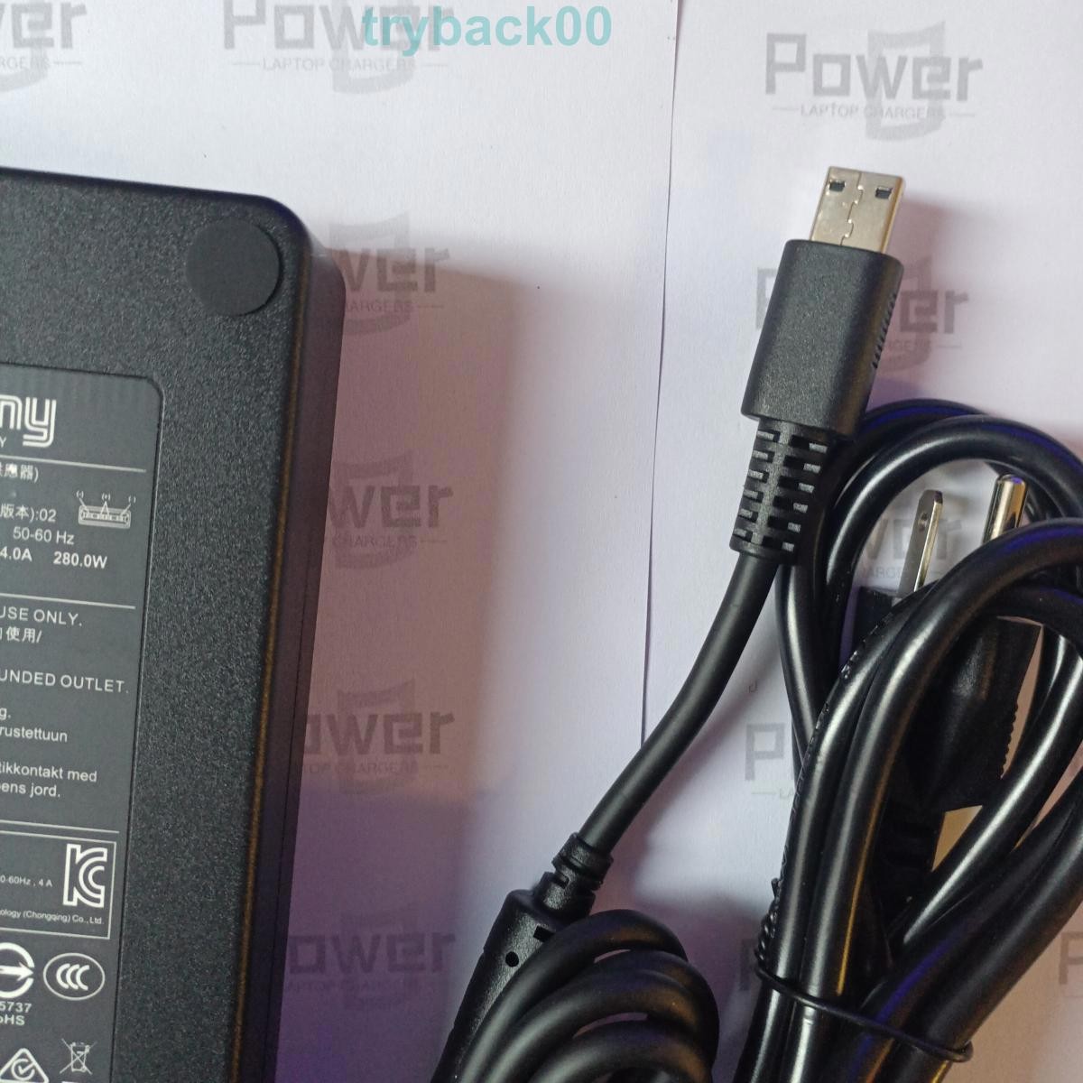 280W 20V14A Chicony AC Adapter Charger MSI Vector GP66 GP76 12UH 12UG 12UHO 12UE