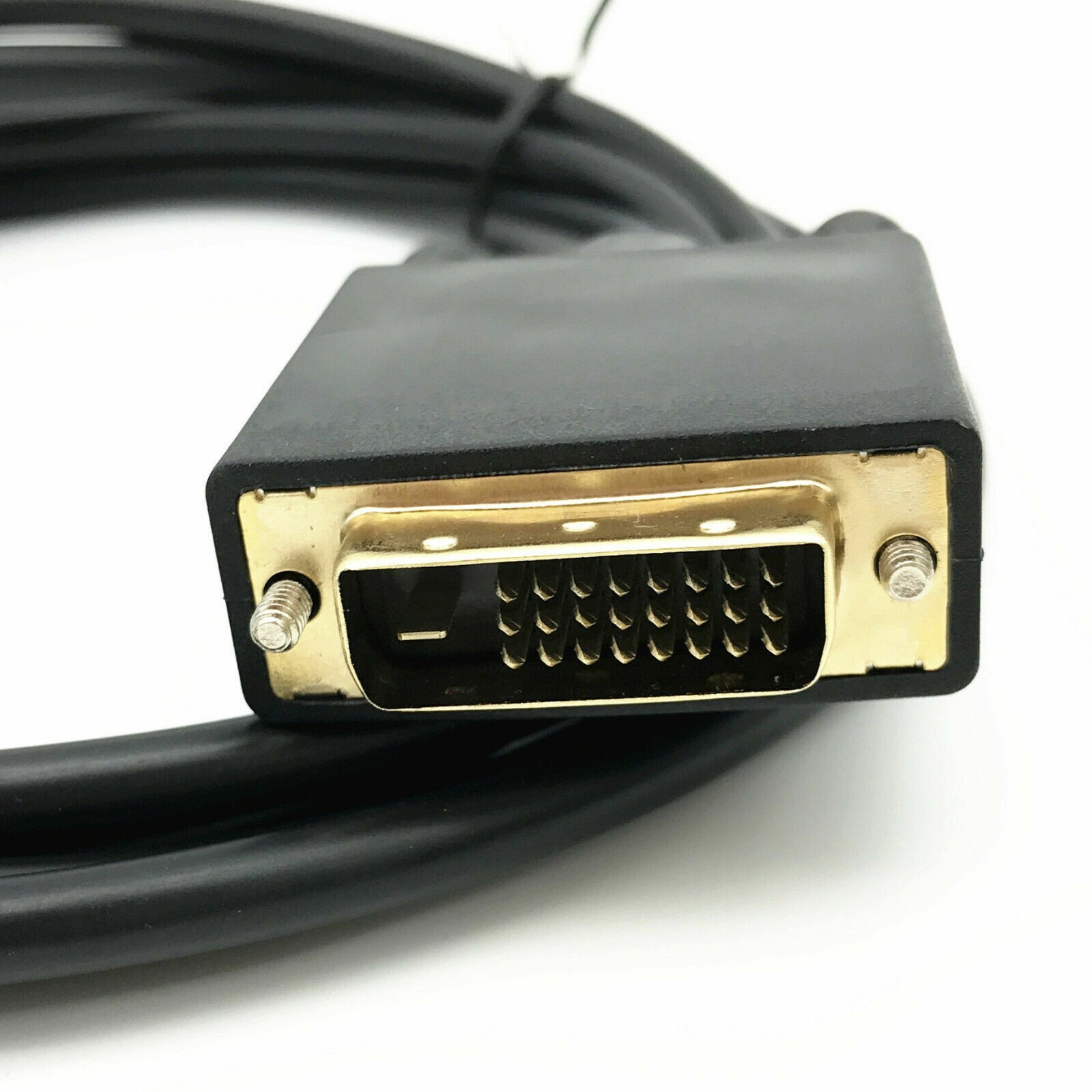 6/10/15 Ft Gold Plated DP DisplayPort to DVI-D Male Dual Link Cable 2k 4k 1080P