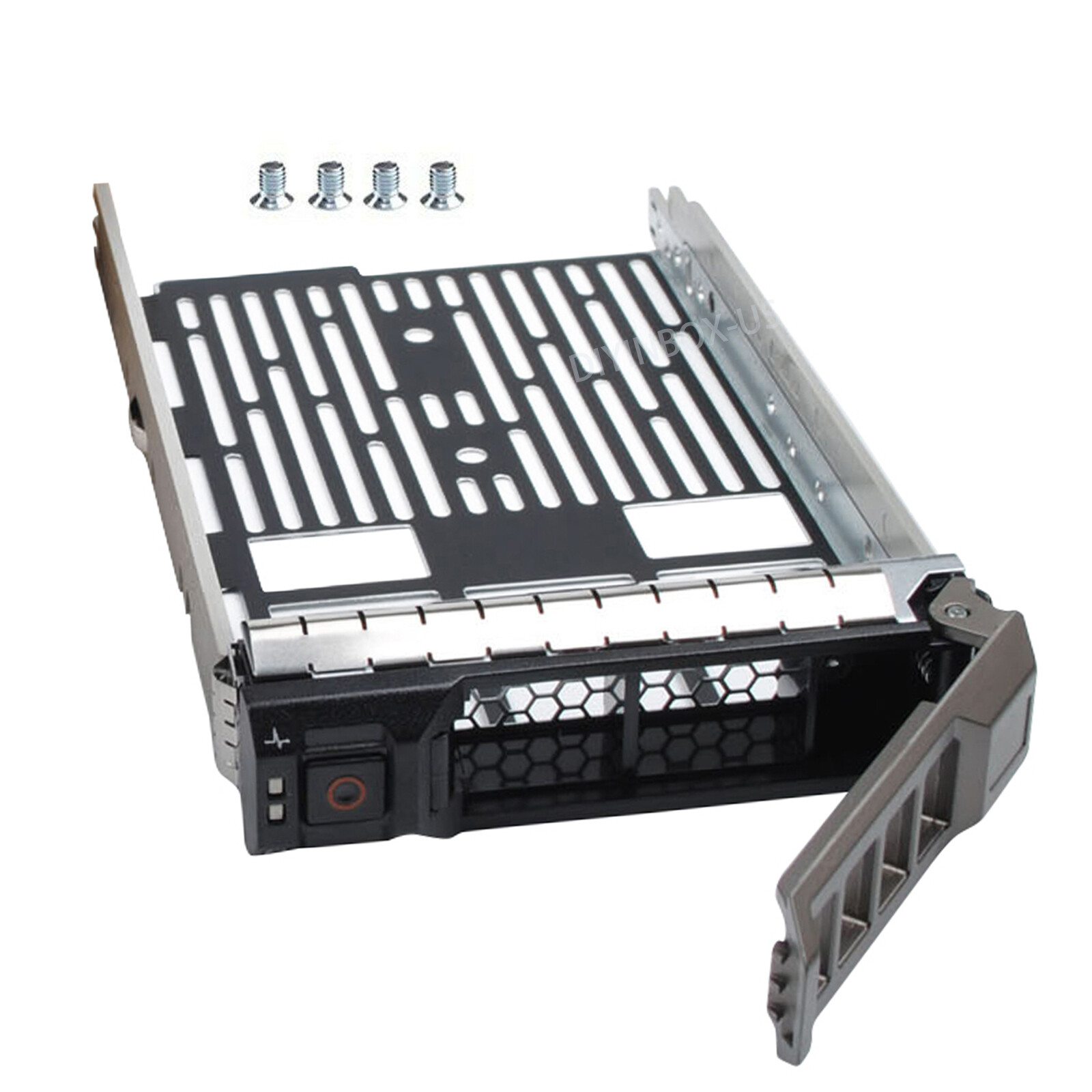 KG1CH F238F 3.5″ HDD SATA SAS Drive Caddy For Dell R420 R520 R720 R720xd X968D