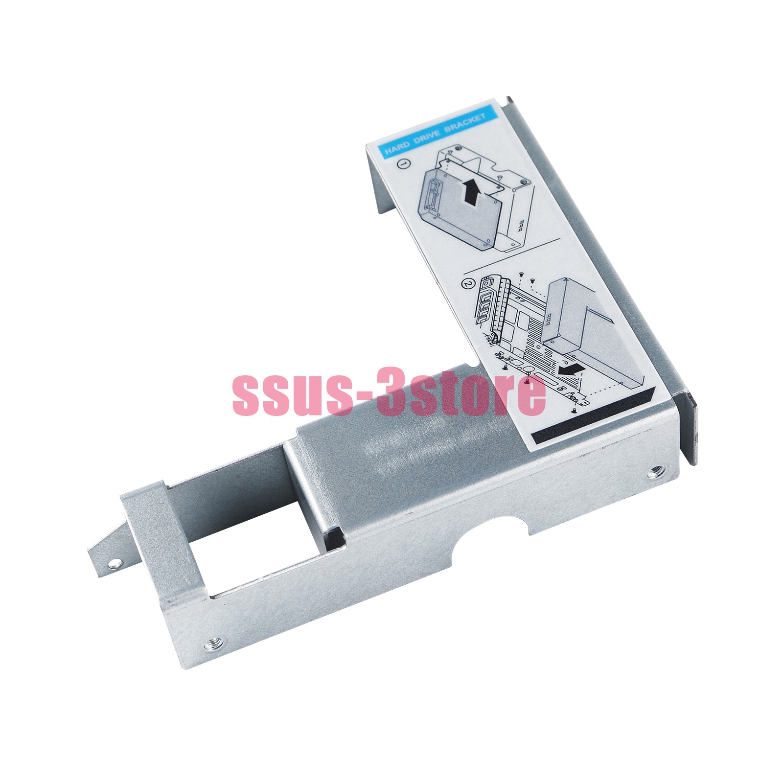 2.5″ To 3.5″ Adapter Bracket For Dell Caddy Tray KG1CH F238F X7K8W Hot-Swap