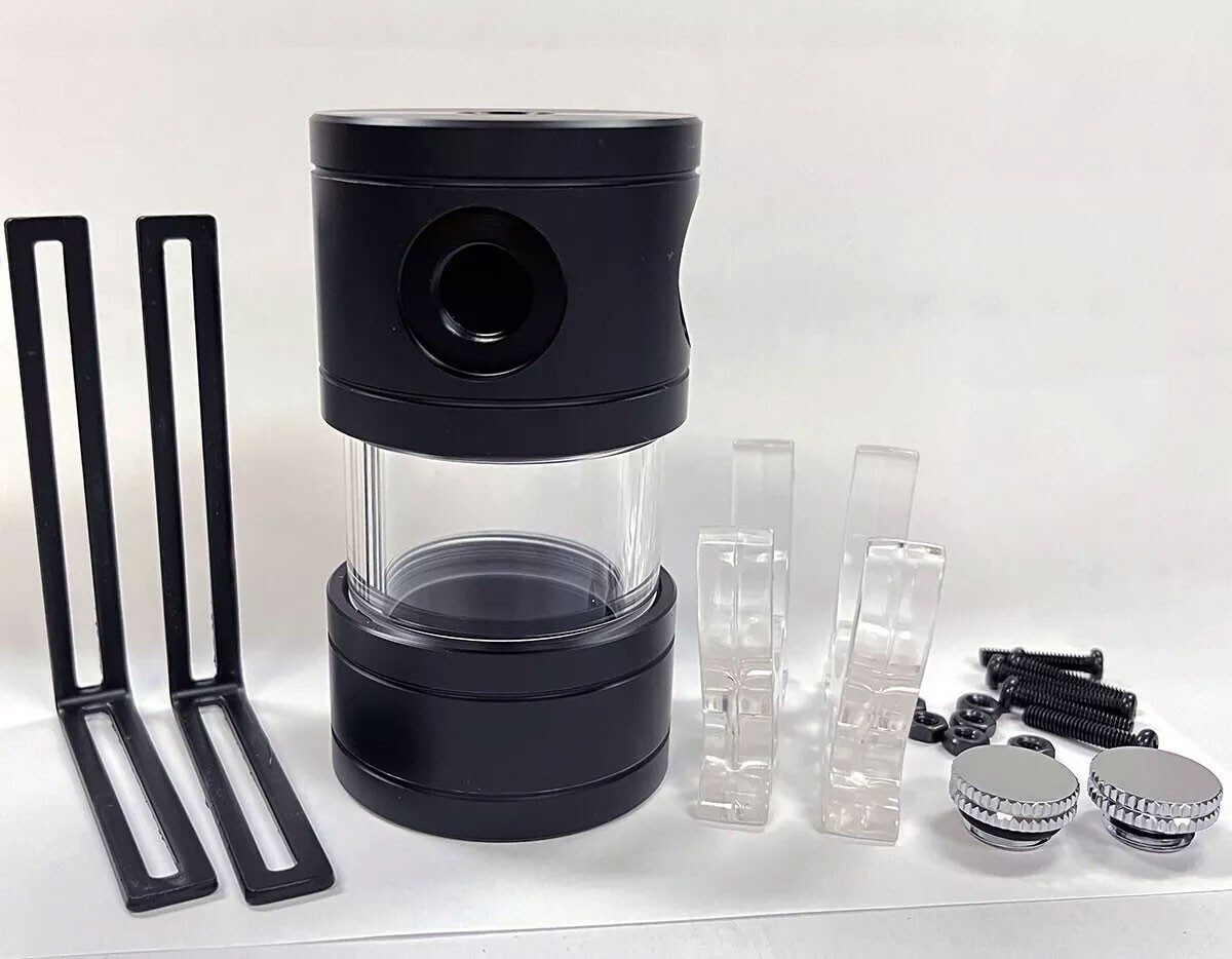 Bykski 100mm Black Cooling Reservoir – B-CT50-ABK – New