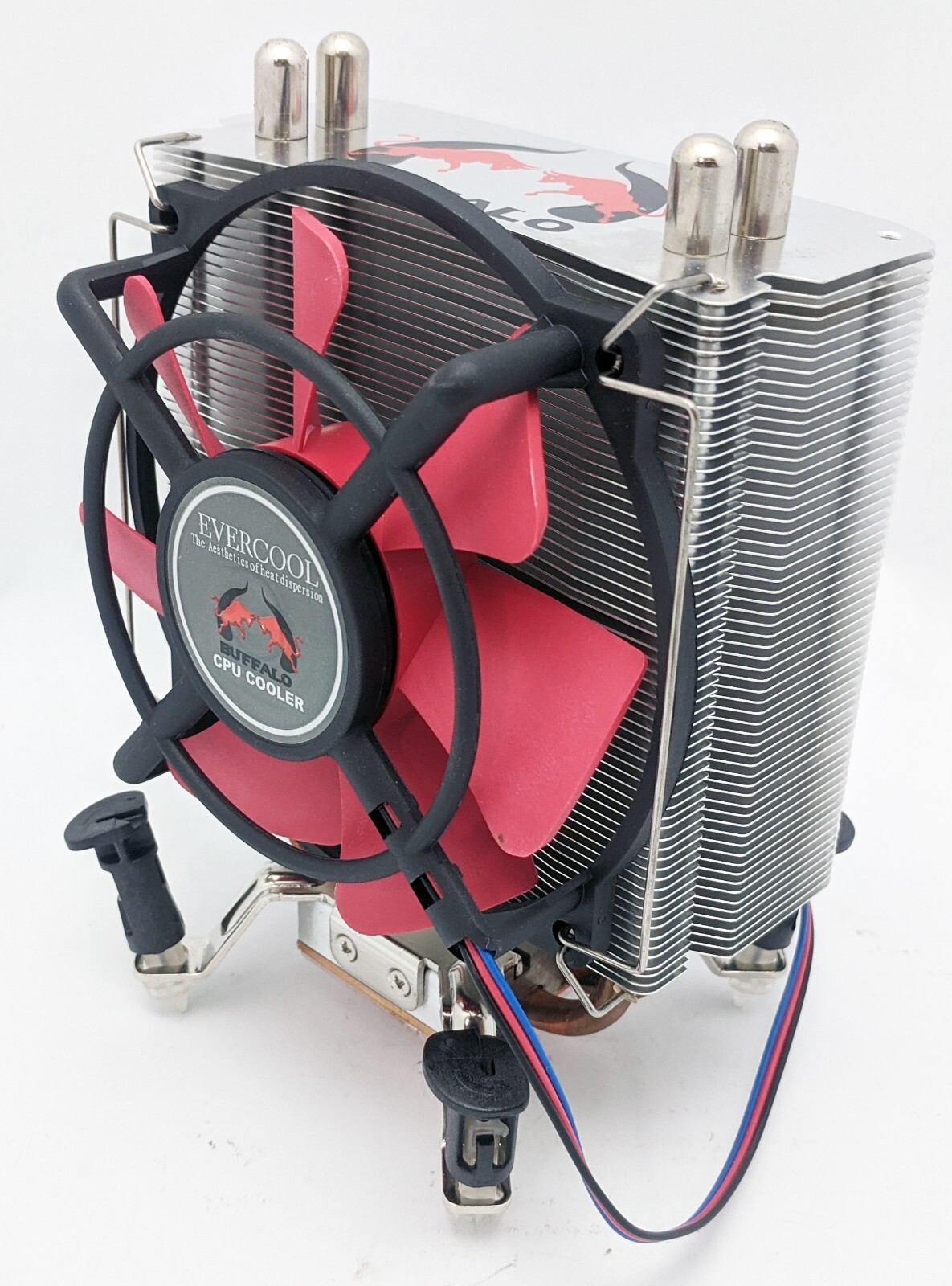Evercool Buffalo 100mm Intel P4 LGA775 AMD AM2 Heatpipe CPU PC Cooler