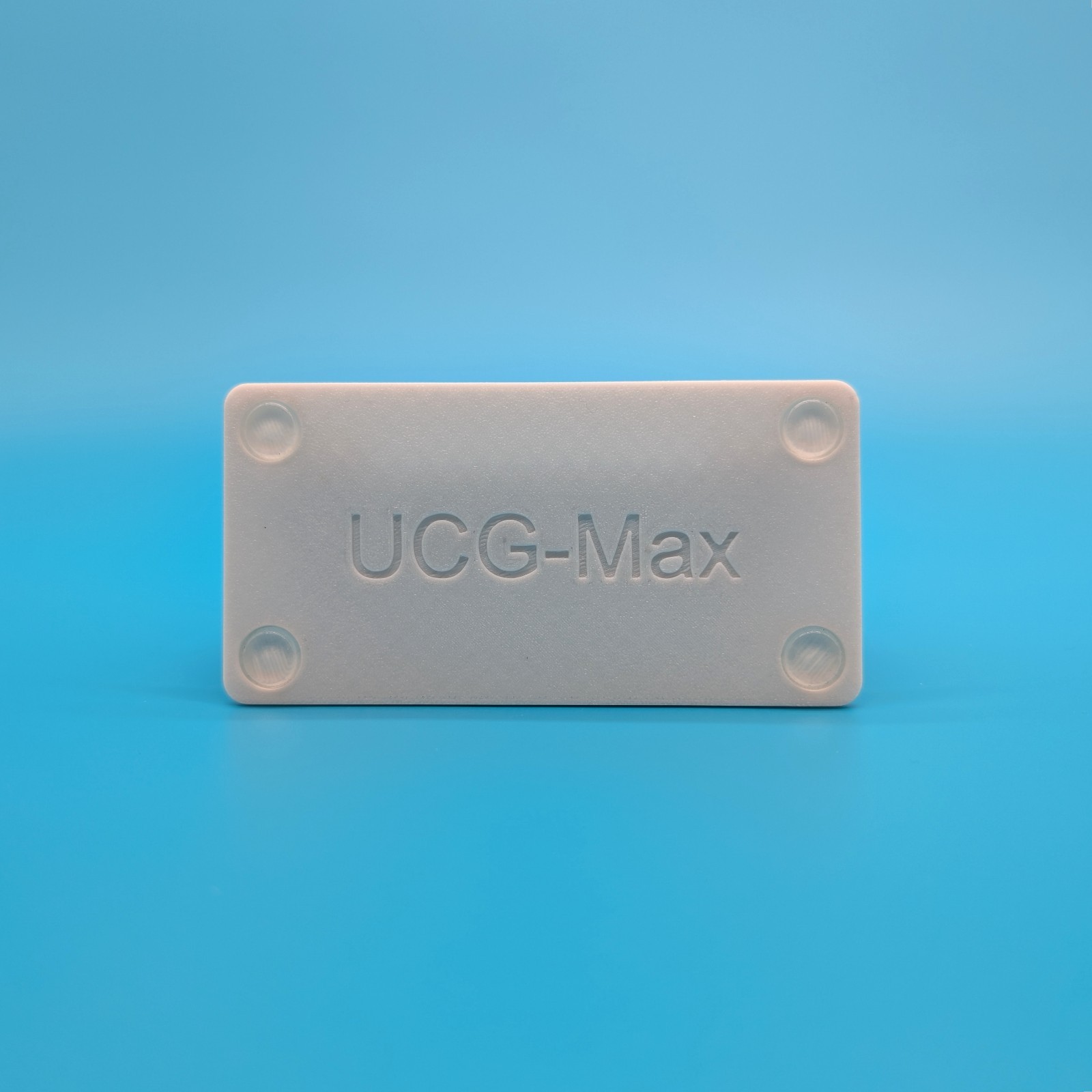 UniFi Cloud Gateway Max – Desk Stand with Silicone Feet – Black or White PETG