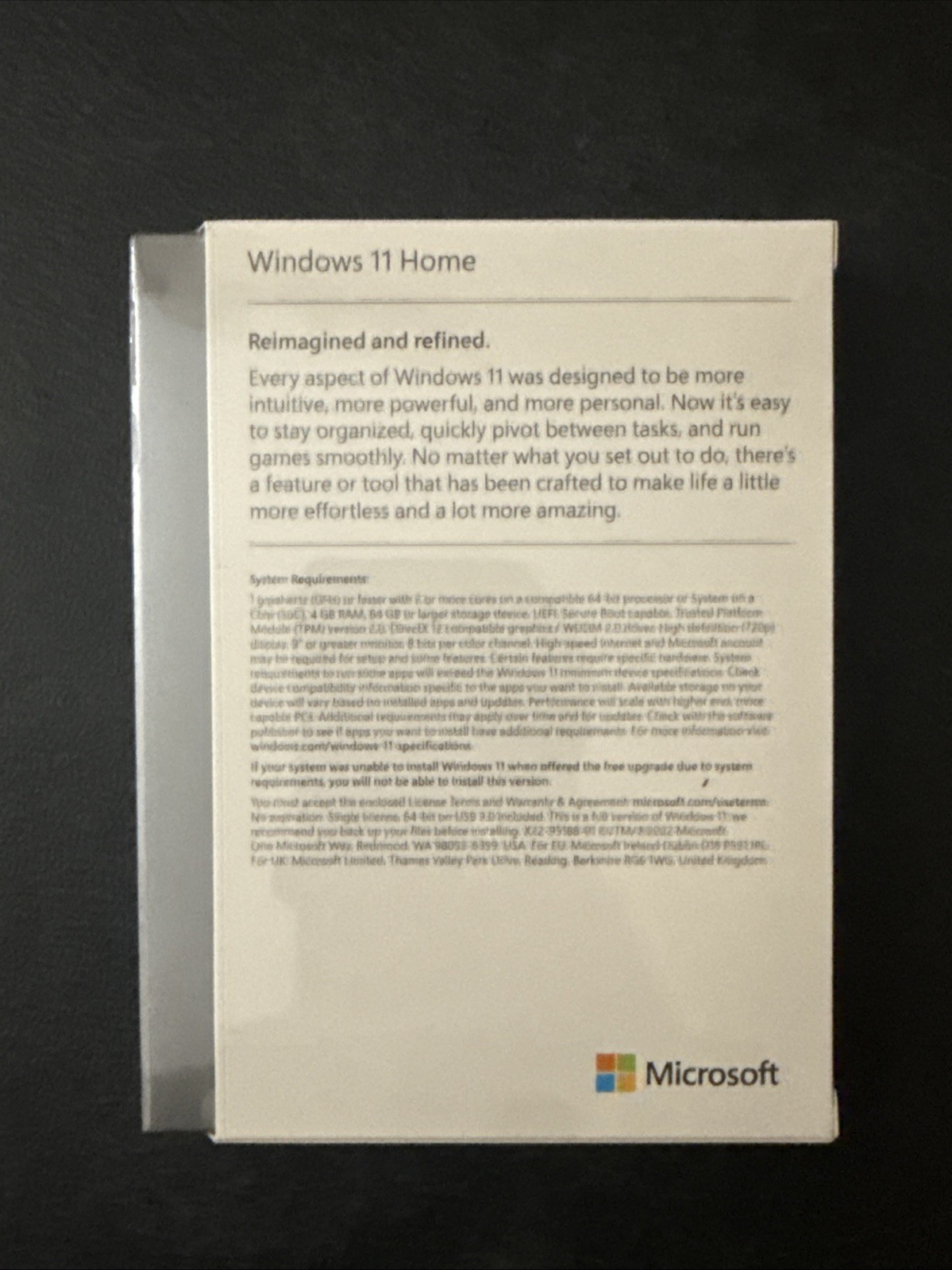 Microsoft Windows 11 Home 64-Bit USB Retail Box FPP English HAJ-00108 SEALED NEW
