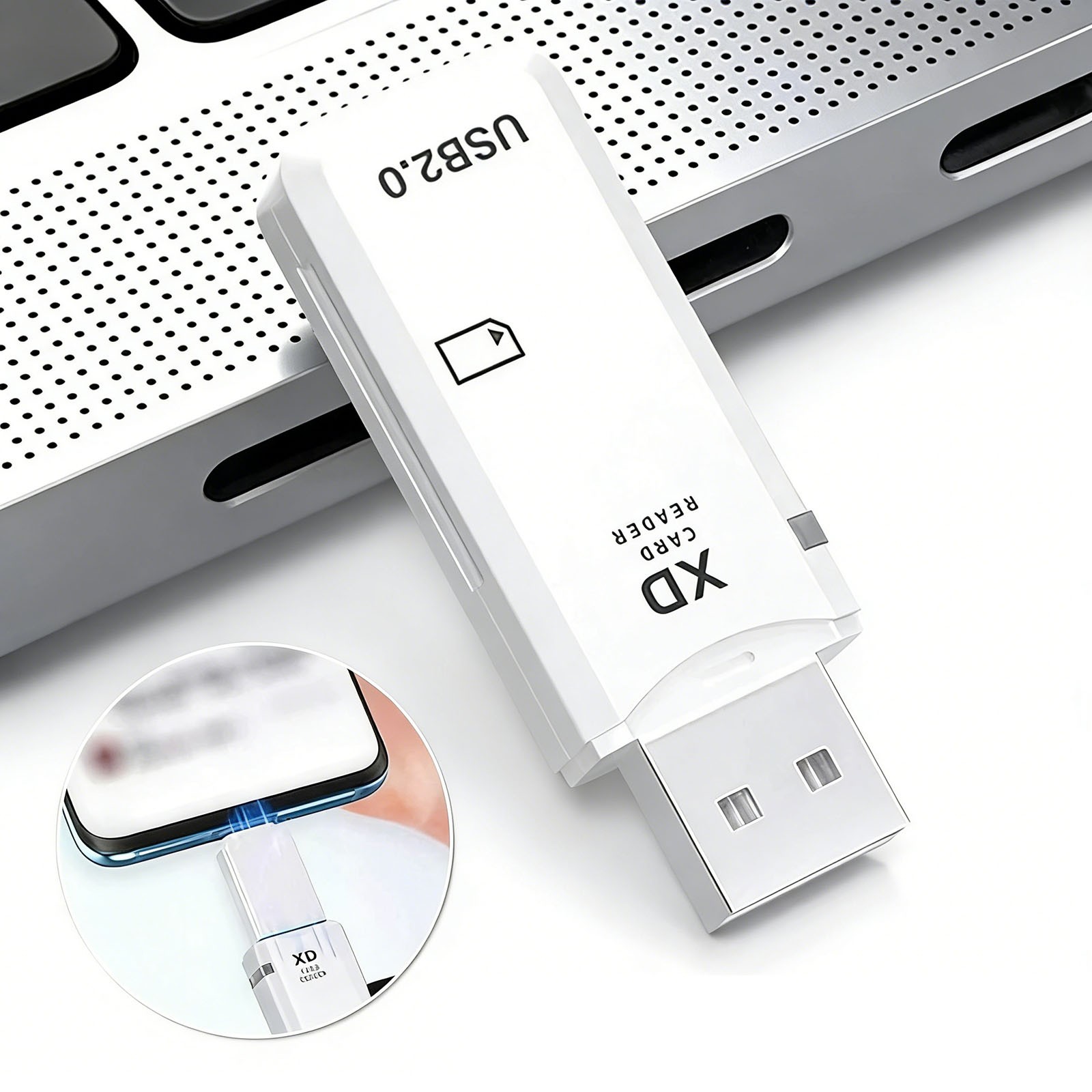 New XD Picture Card Reader USB 2.0 Memory Adapter For Olympus Fuji Cameras