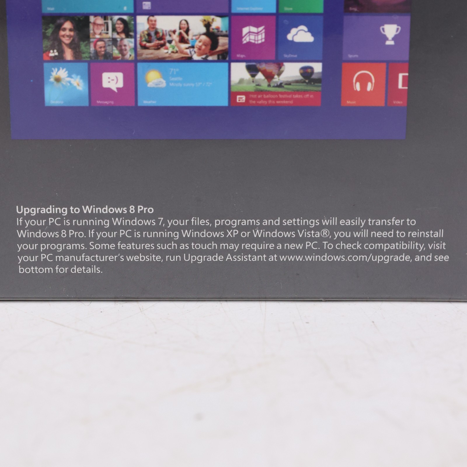 NEW Microsoft Windows 8 Pro 32/64-bit English Upgrade VUP DVD Retail Box