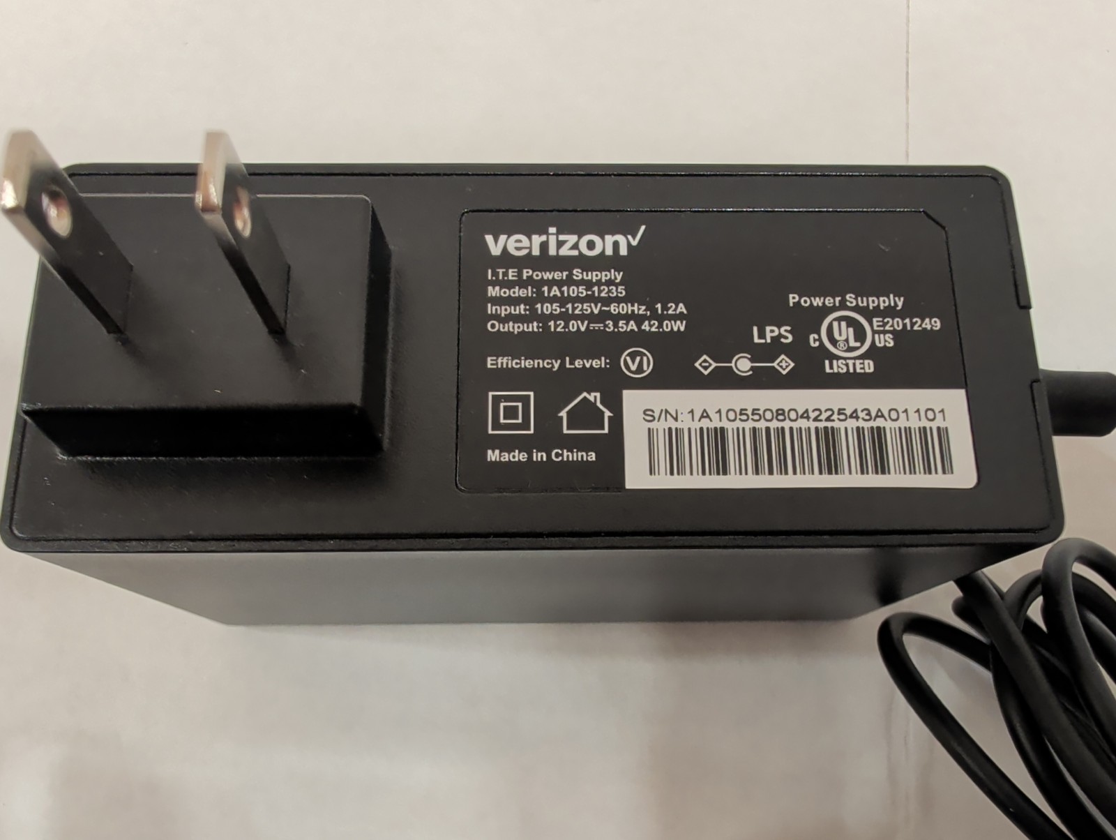 NOB Verizon Business 5G Internet Gateway 2-Port Ethernet Router (XC46BE) Black