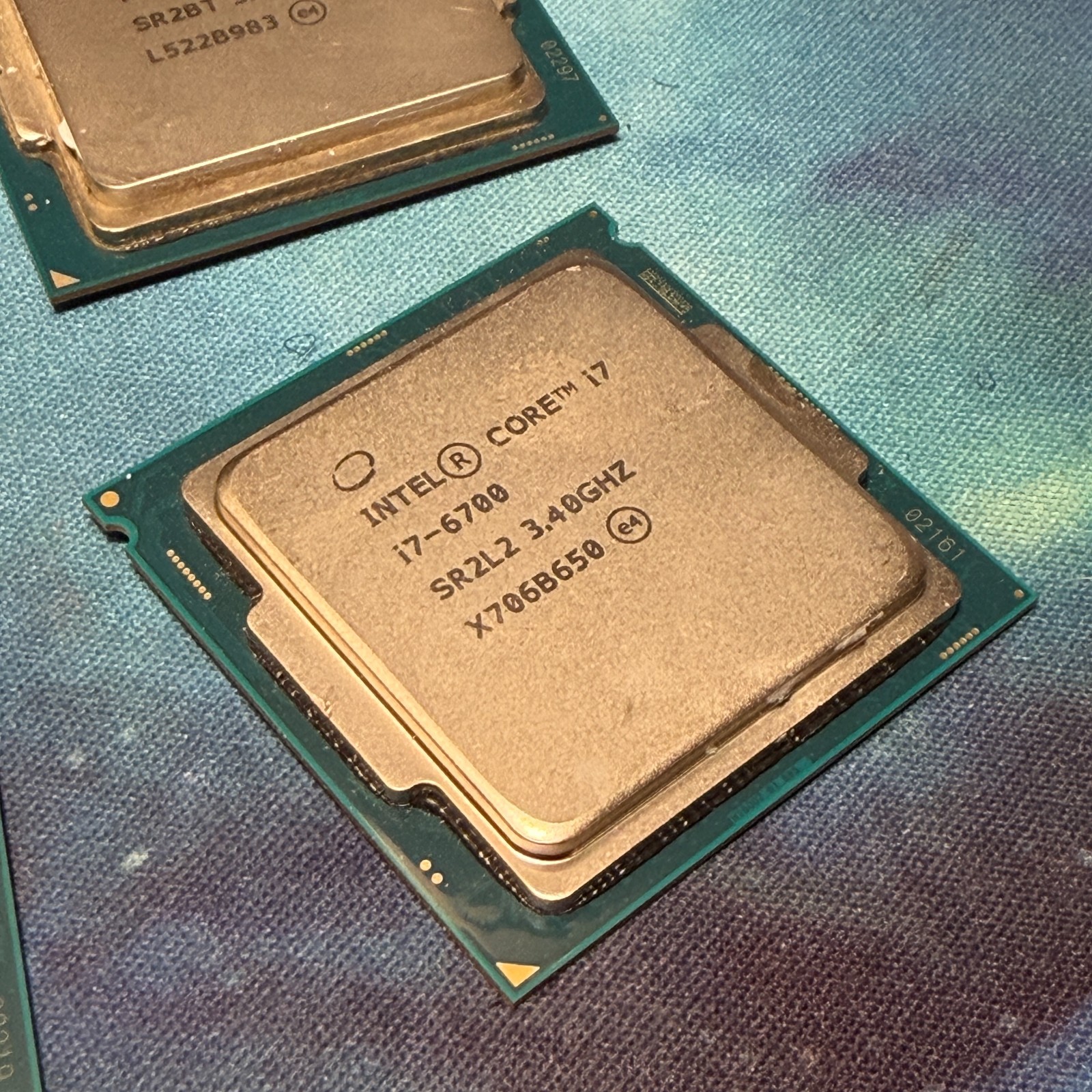 LOT OF 6! Intel Core i7-6700 3.4ghz Desktop CPU • LGA1151 Socket H4 SR2L2