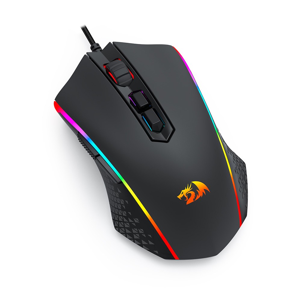 REDRAGON S107-RGB-BA Gaming Keyboard+Mouse Combo,RGB Backlit Keyboard,10000DPI