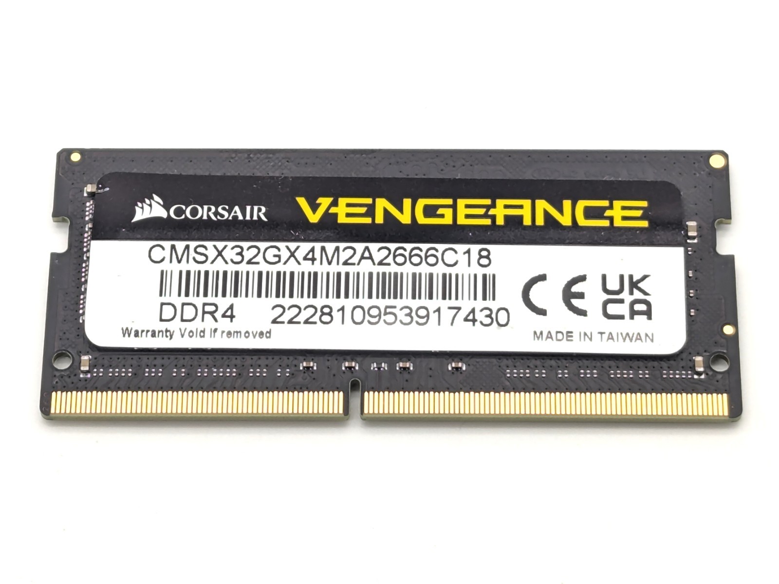Lot of 33 Corsair Vengeance 16GB DDR4-2666 Laptop RAM Memory SODIMM-Fully Tested