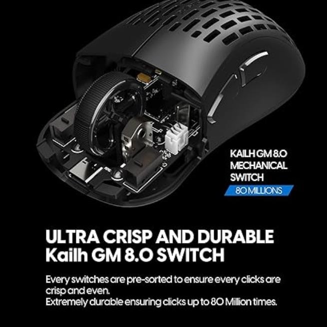 Pulsar Xlite V2 Mini Wireless Gaming Mouse – Black