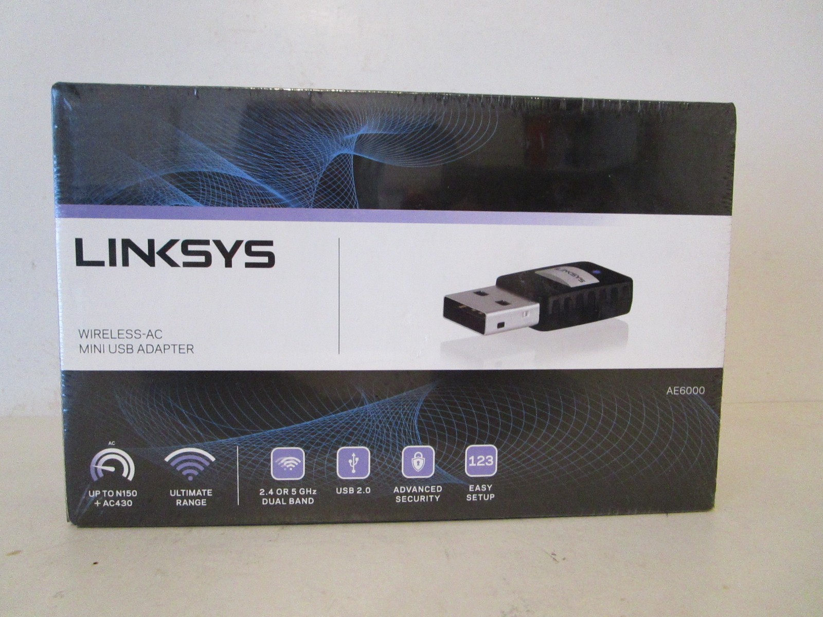 Linksys AE6000 IEEE 802.11ac – Wi-Fi Adapter for Desktop Computer/Notebook