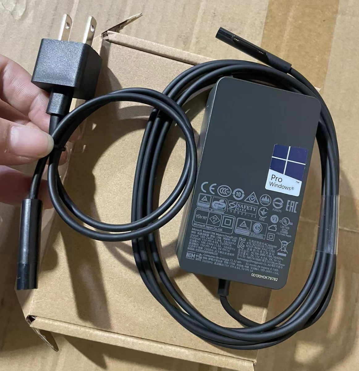 Genuine Microsoft 65W Surface Pro Book 1 2 3 4 5 6 7 X Adapter Charger 1706 1800