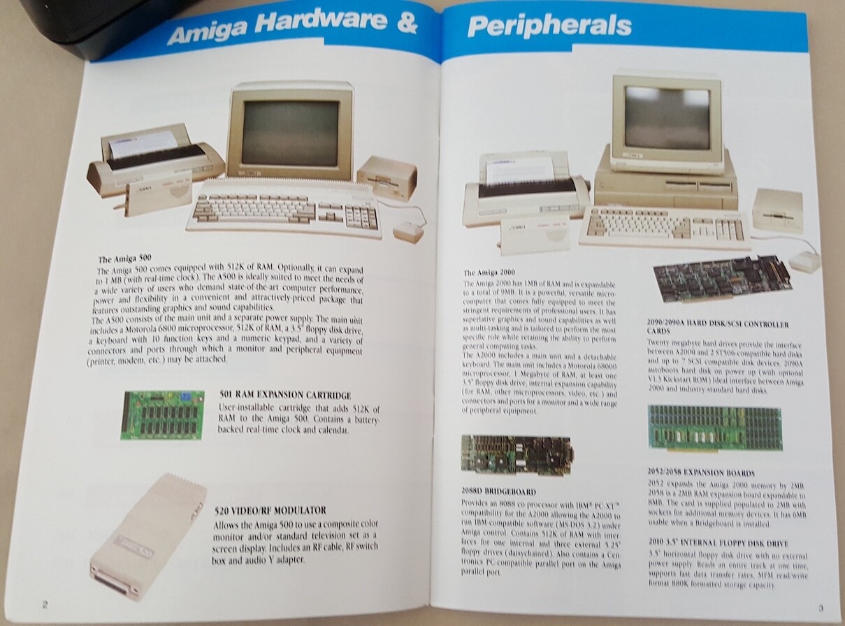Commodore Amiga Buyer’s Guide to Software & Accessories – Volume 5 – ©1988