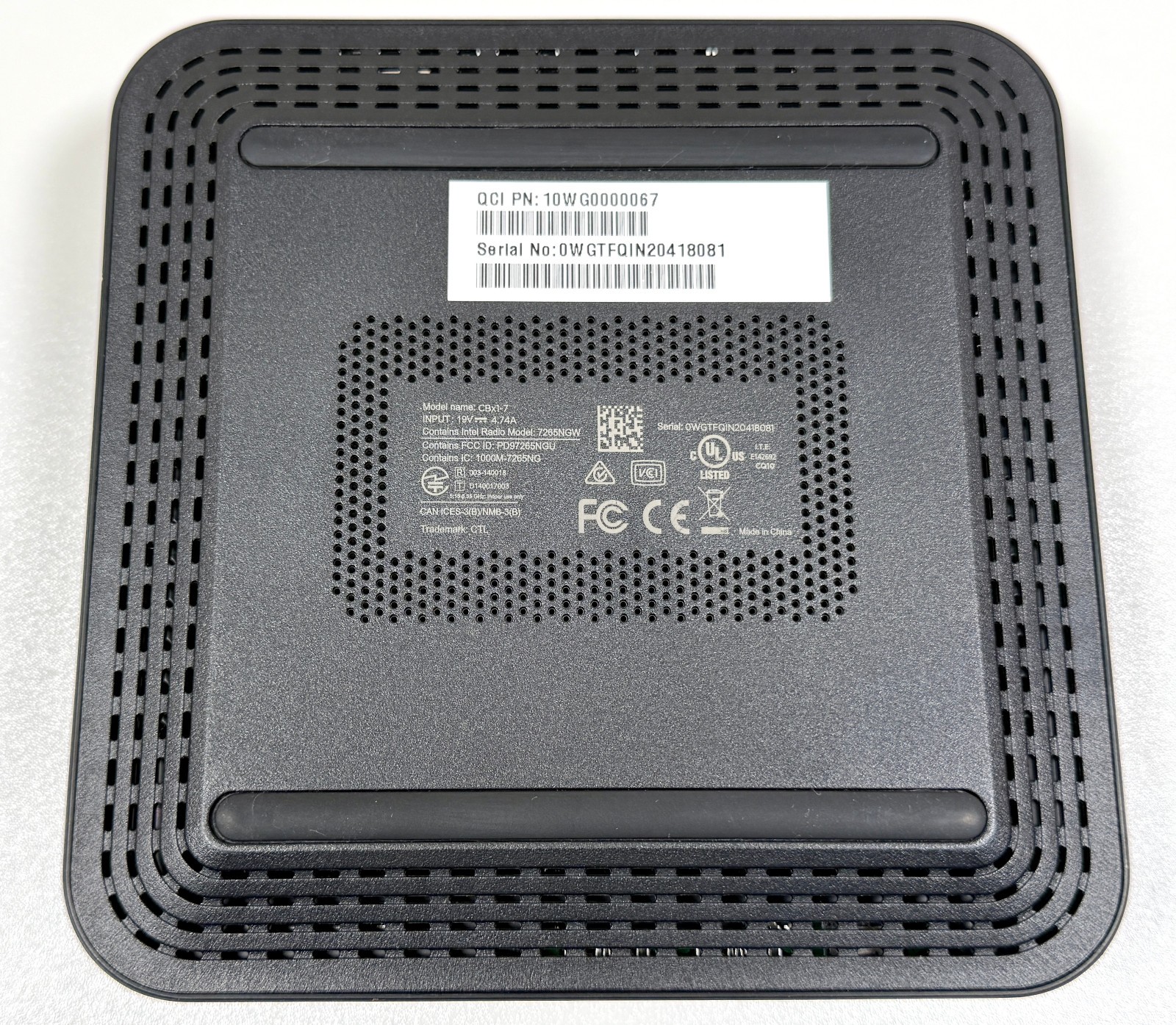 CTL CBx1-7 Chromebox 1.8GHz Core i7-8550U 8GB RAM 128GB SSD ChromeOS Desktop