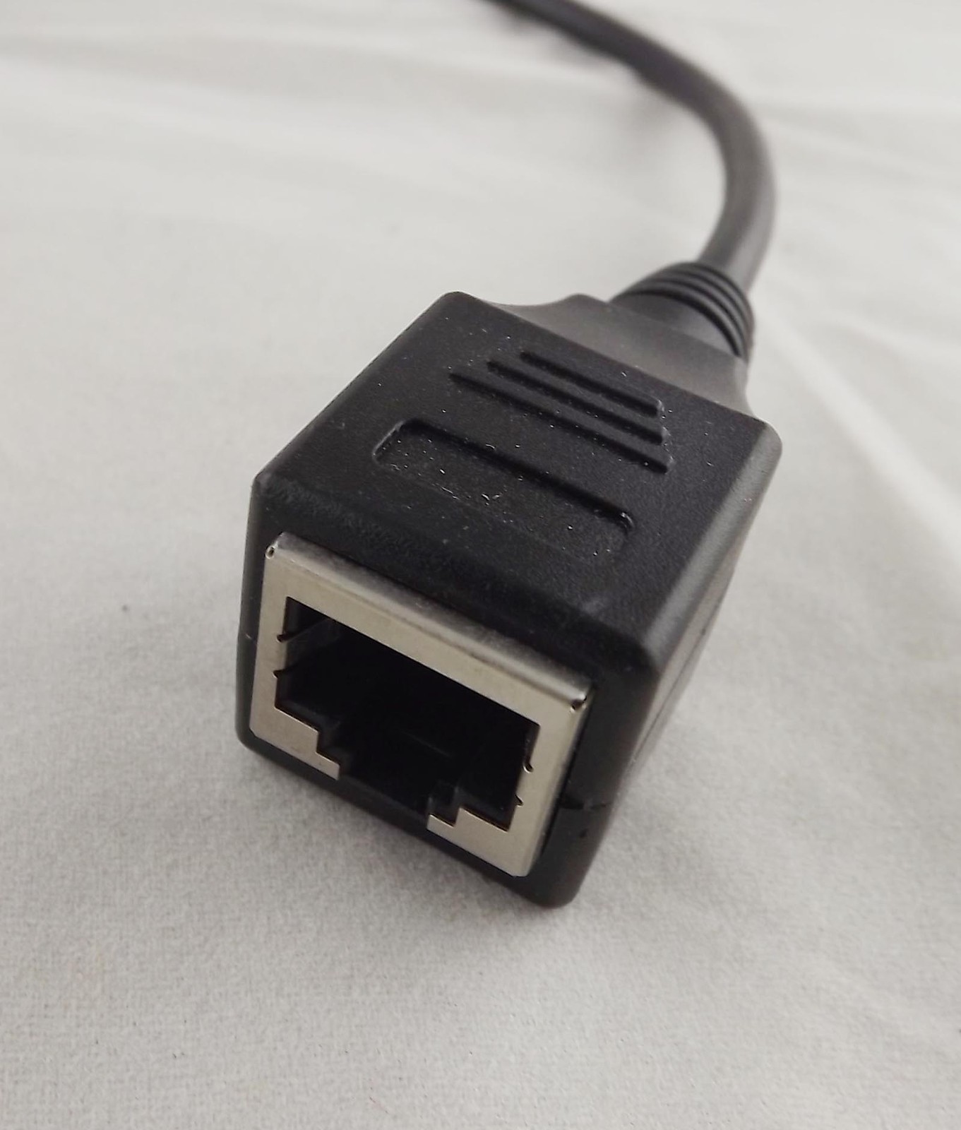RJ45 Male to Female Ethernet LAN Network Adapter Extension Cable Cord 30cm 1ft